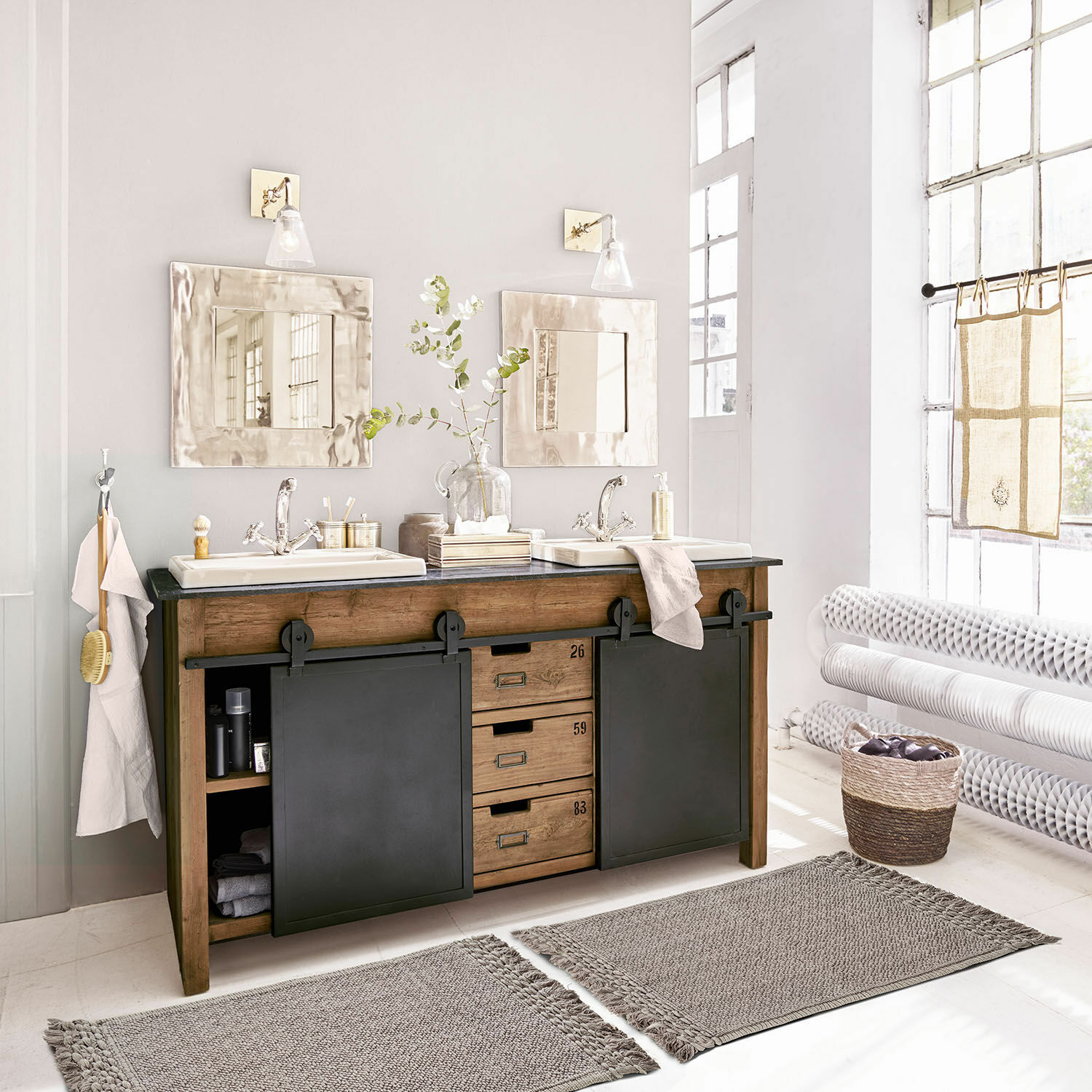 Badematte 2er Set Faelwyn