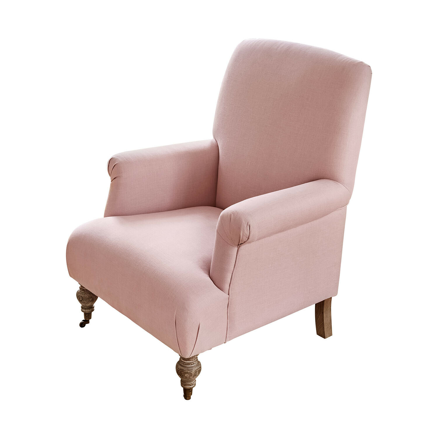 Sessel mit Hocker Rose de Lumière