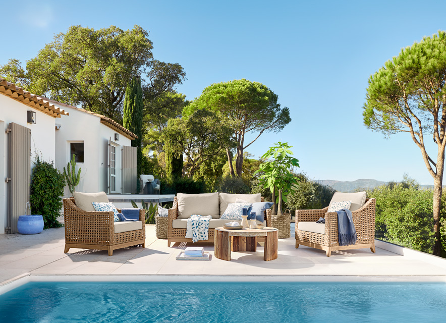 Sommerfrische am Pool