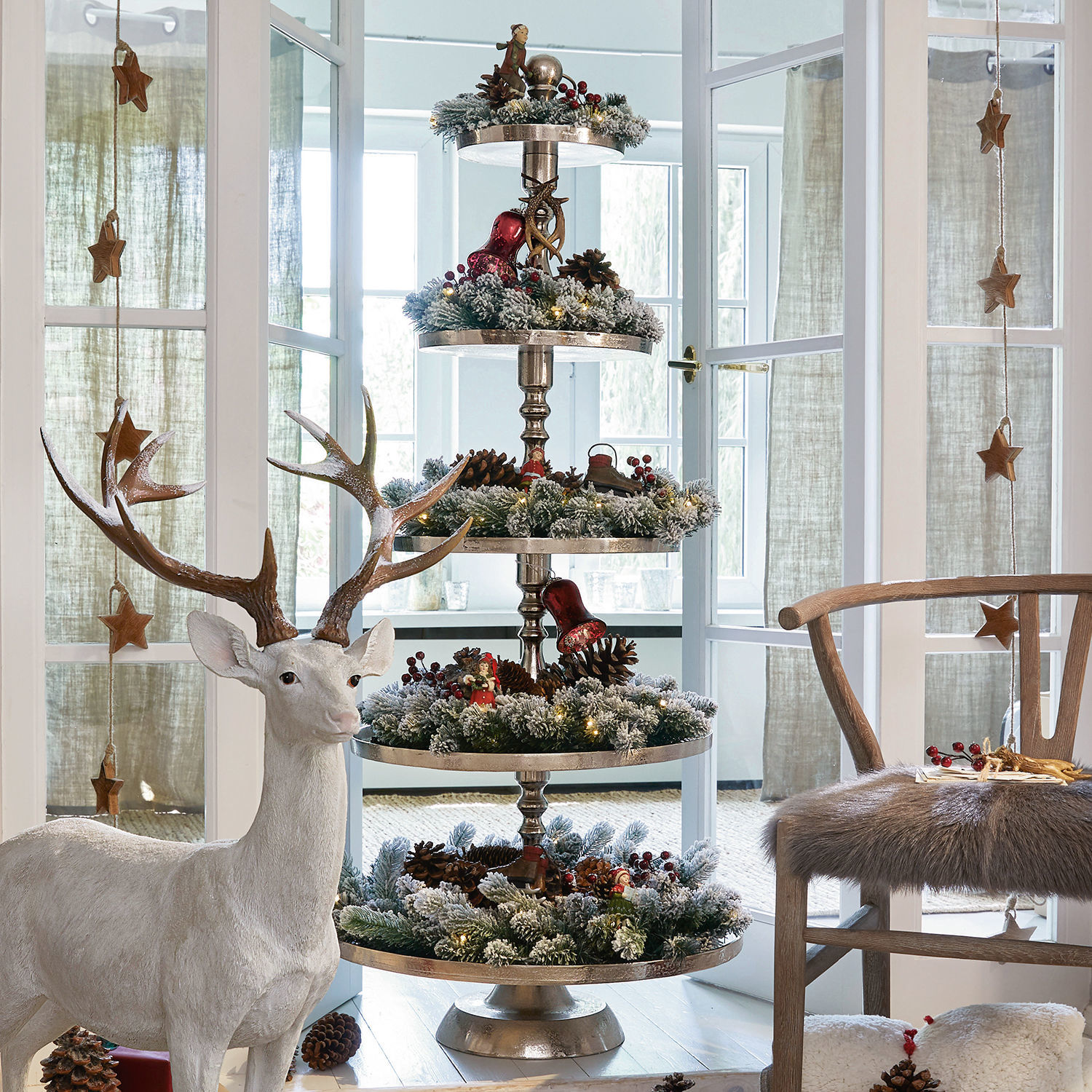 LED-Kranz  5er Set Ellaria