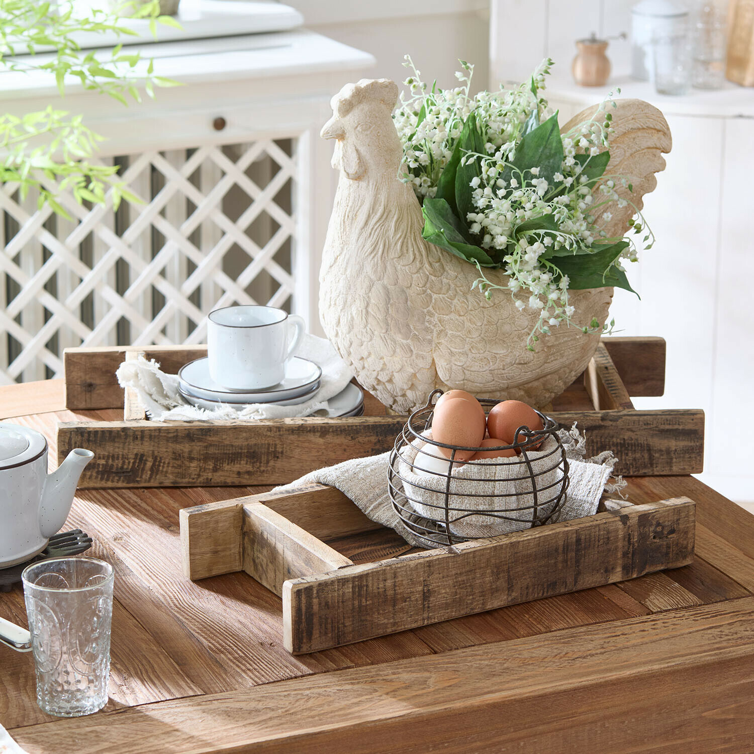 Tablett 2er Set Brisalda