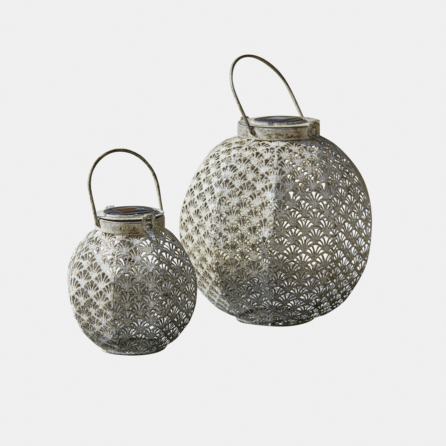 Solar-Laterne 2er Set Omirah
