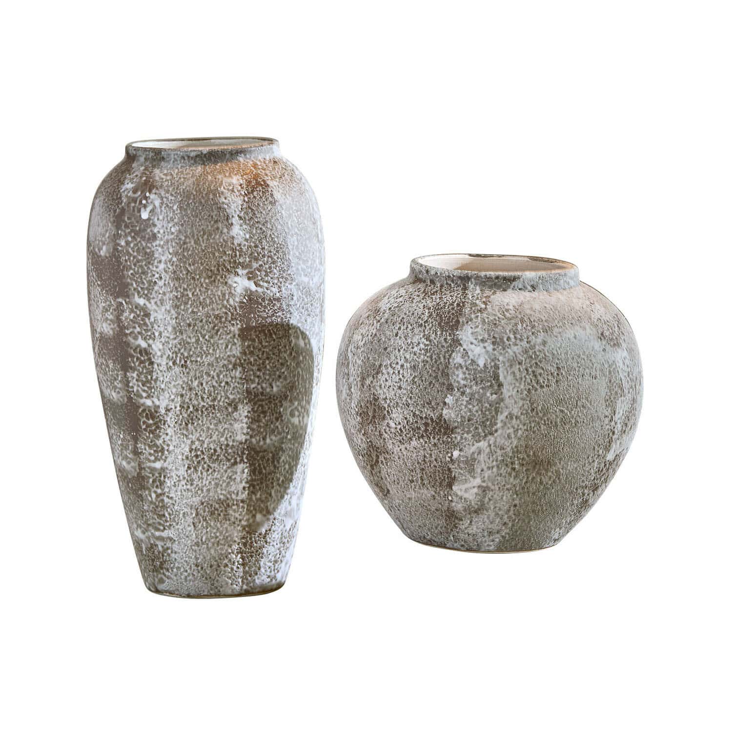 Vase 2er Set Ciel d'Opale