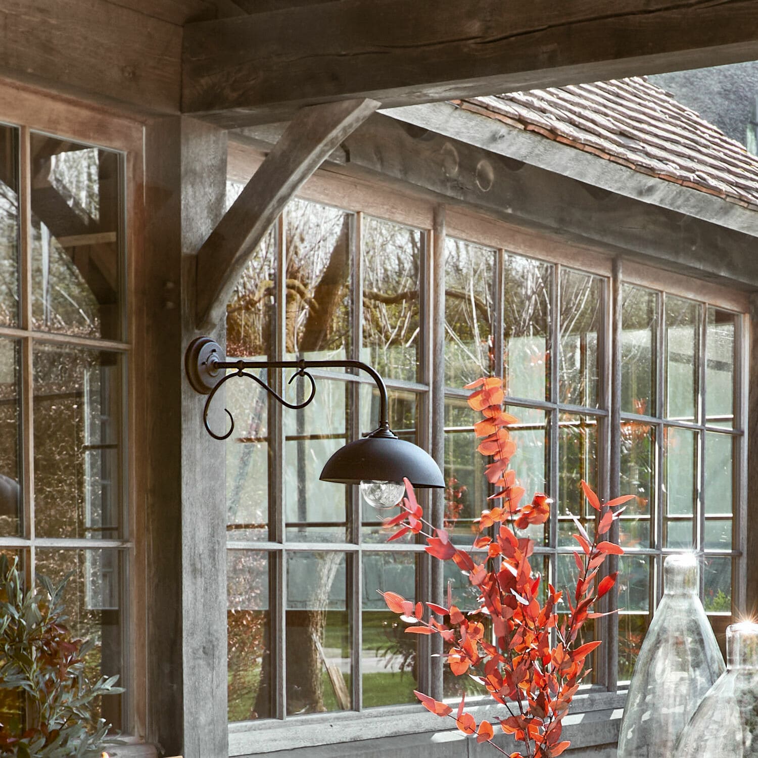 Außenwandlampe Lupia