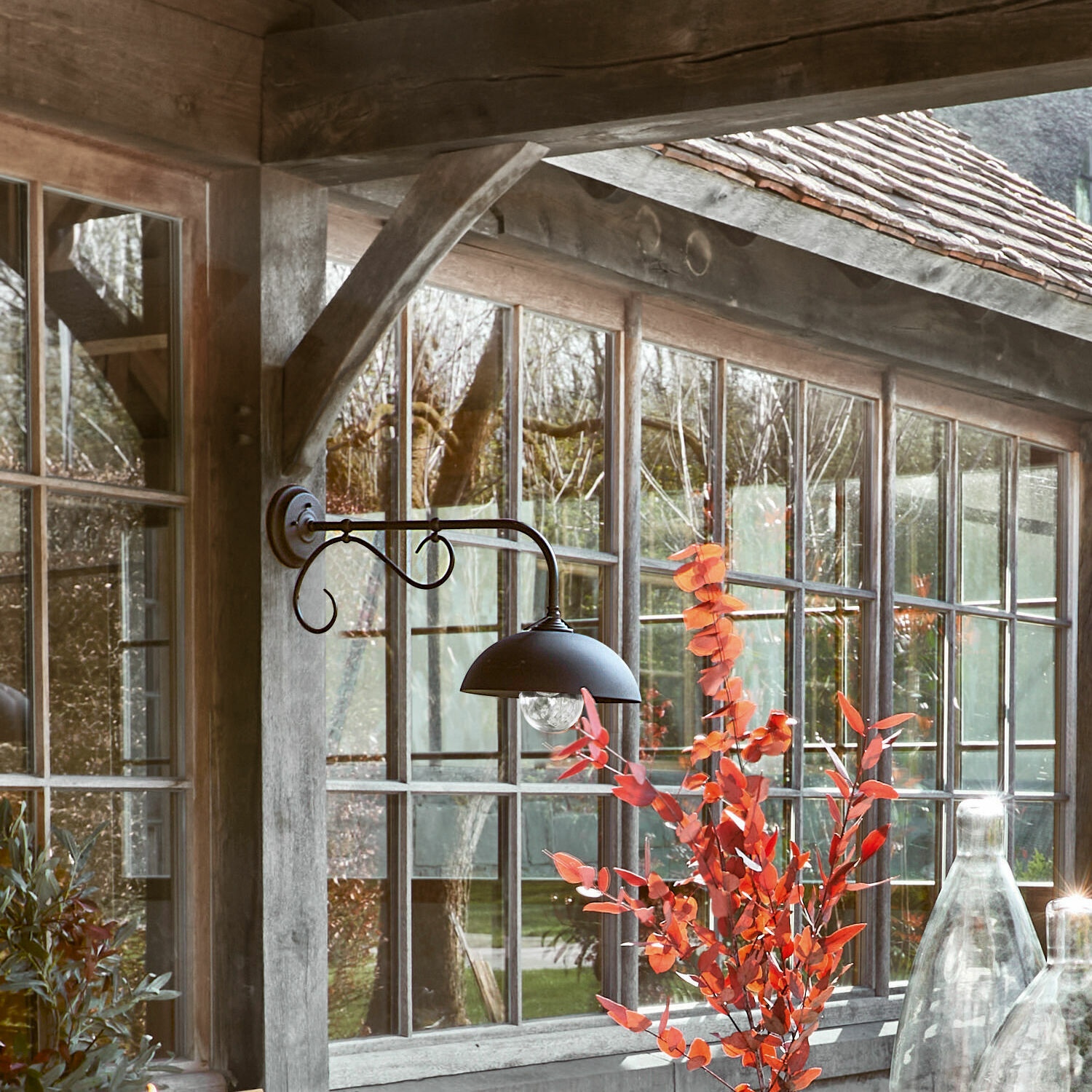 Außenwandlampe Lupia