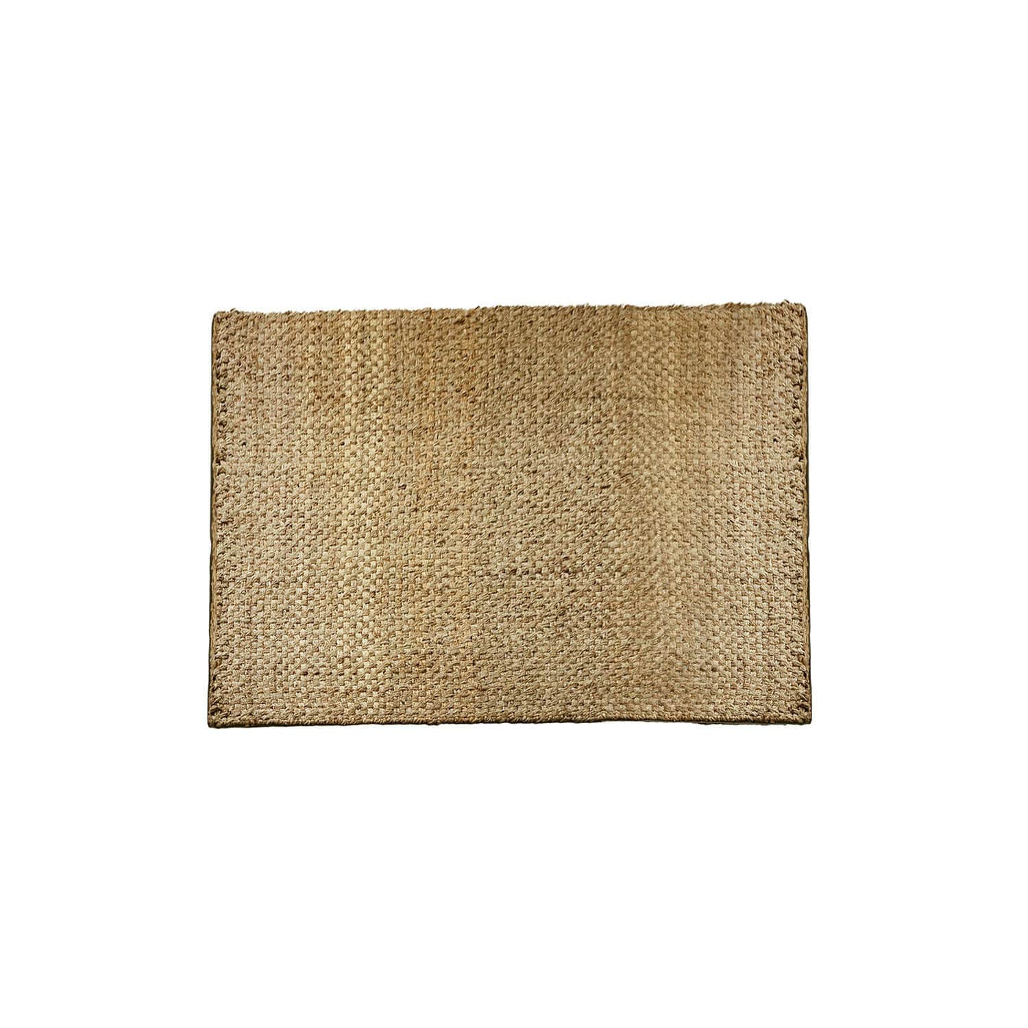 Teppich Daoukro Rechteckiger Teppich aus natürlicher Jute in Beige, ideal für nachhaltige Wohnräume