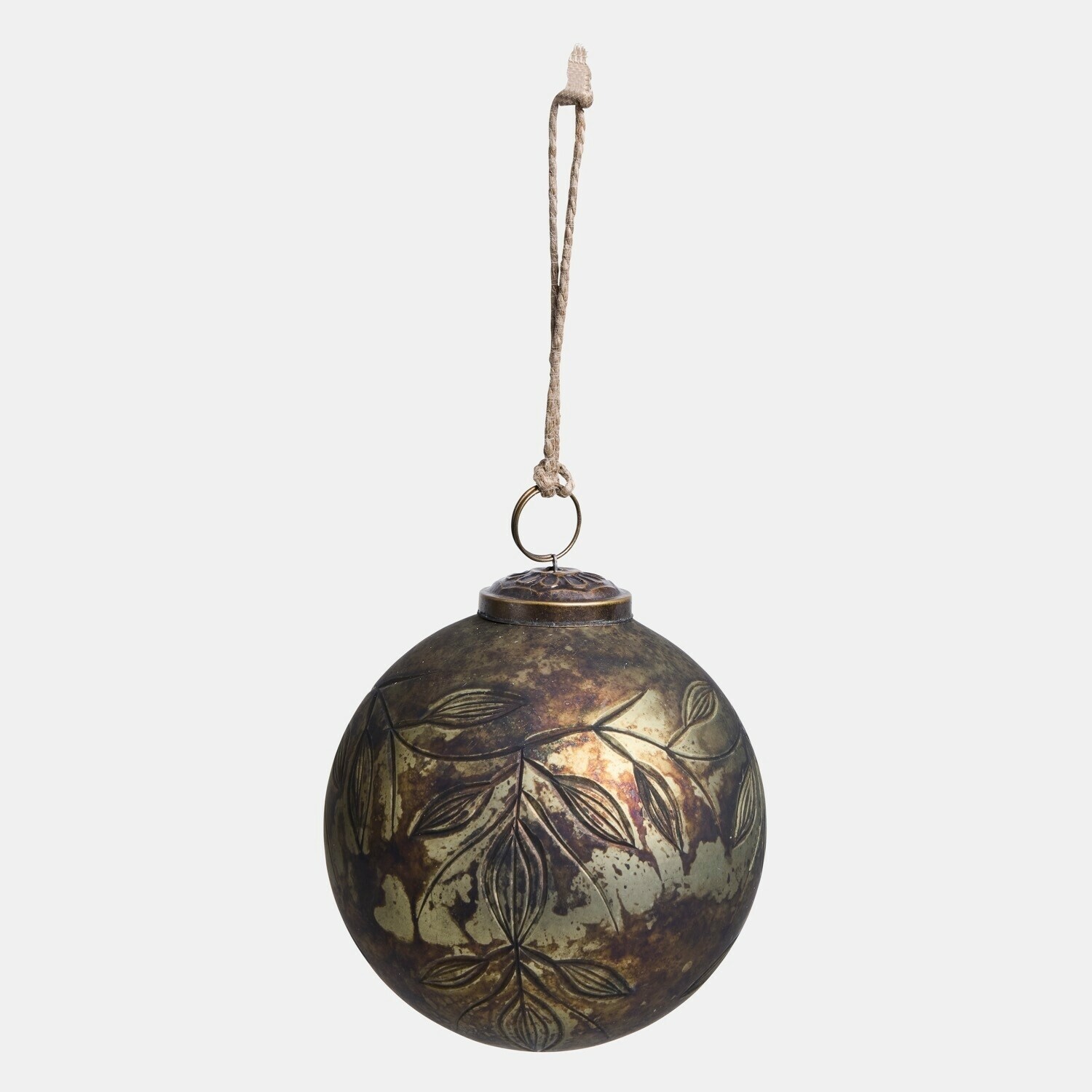 Weihnachtskugel 6er Set Goldenblist