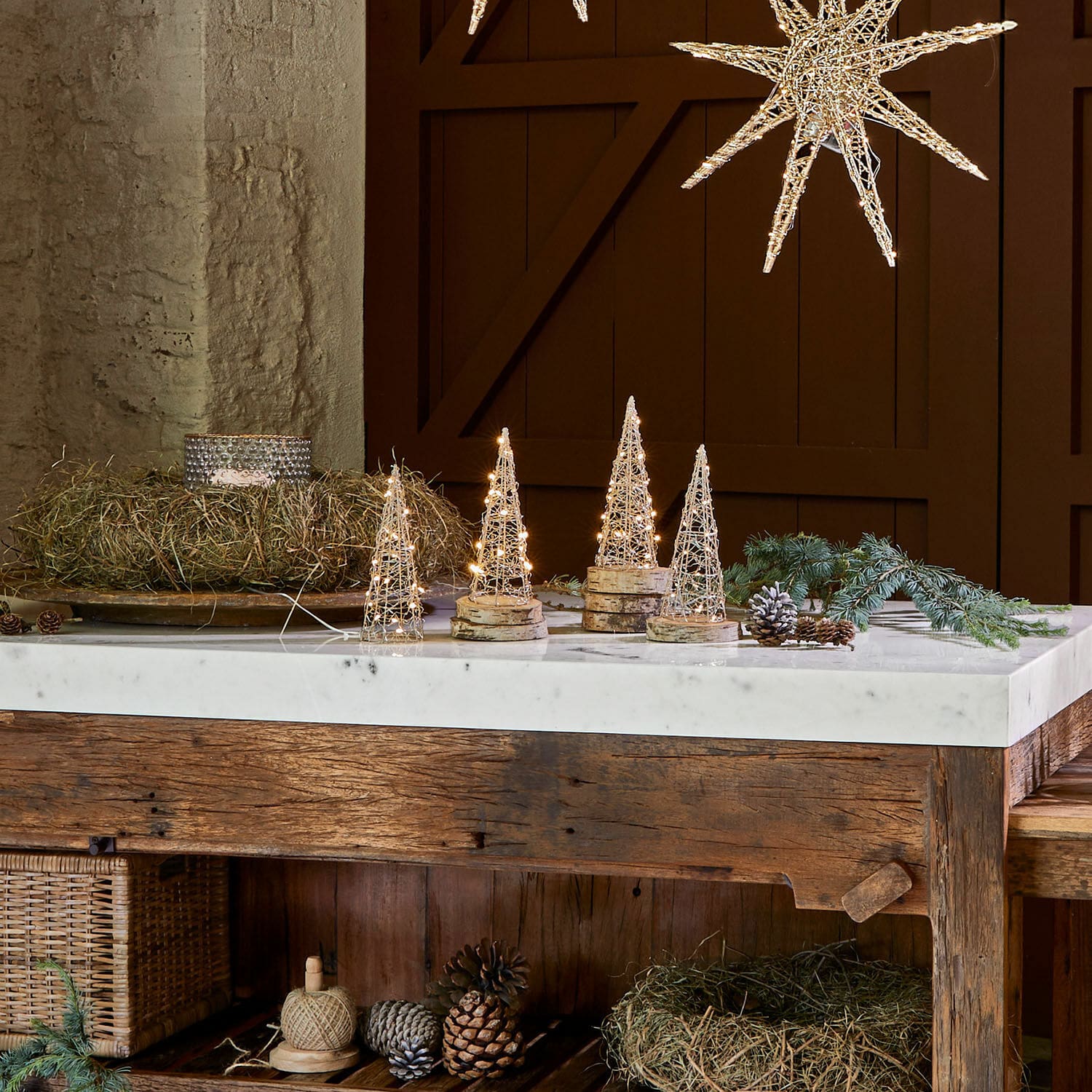 LED-Baum 4er Set Velkrin