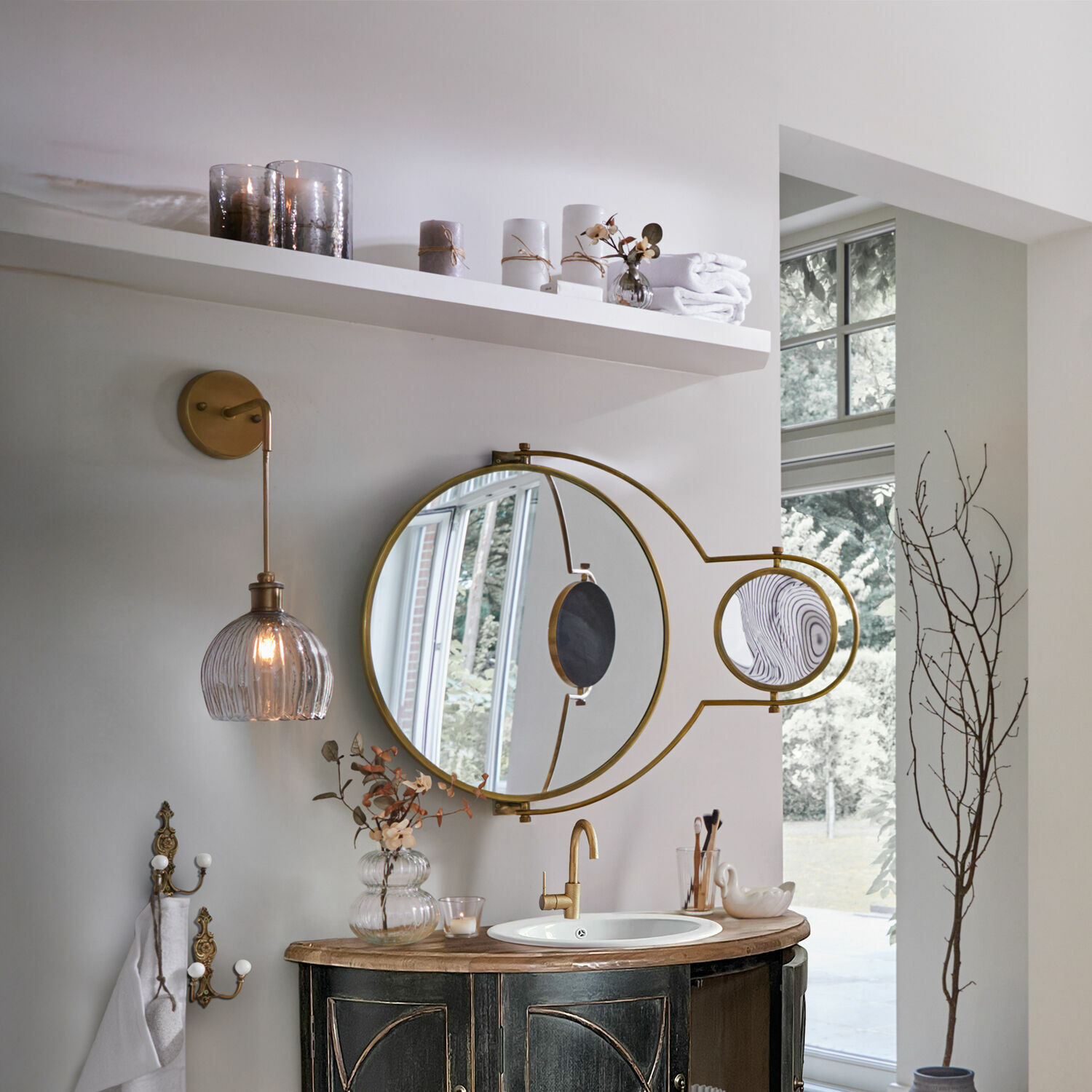 Wandlampe Druaila