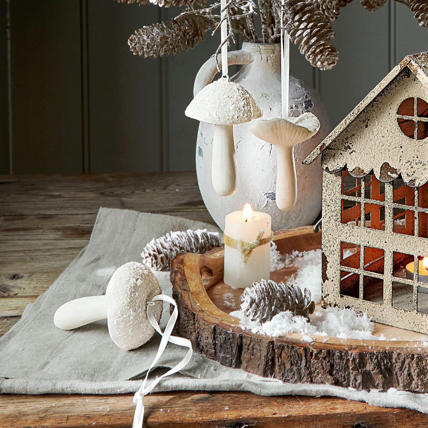 Deko-Pilz 3er Set Qilexor