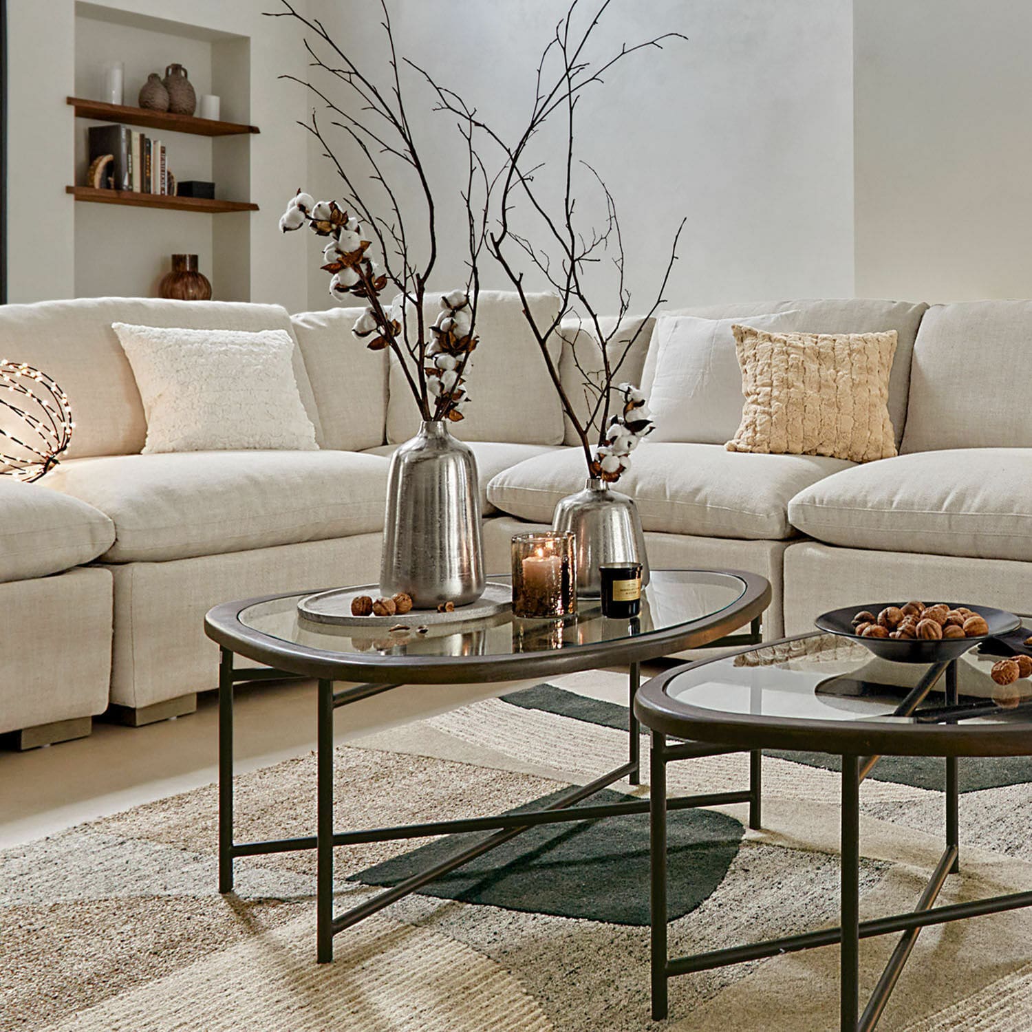 Vase 2er Set Orabela