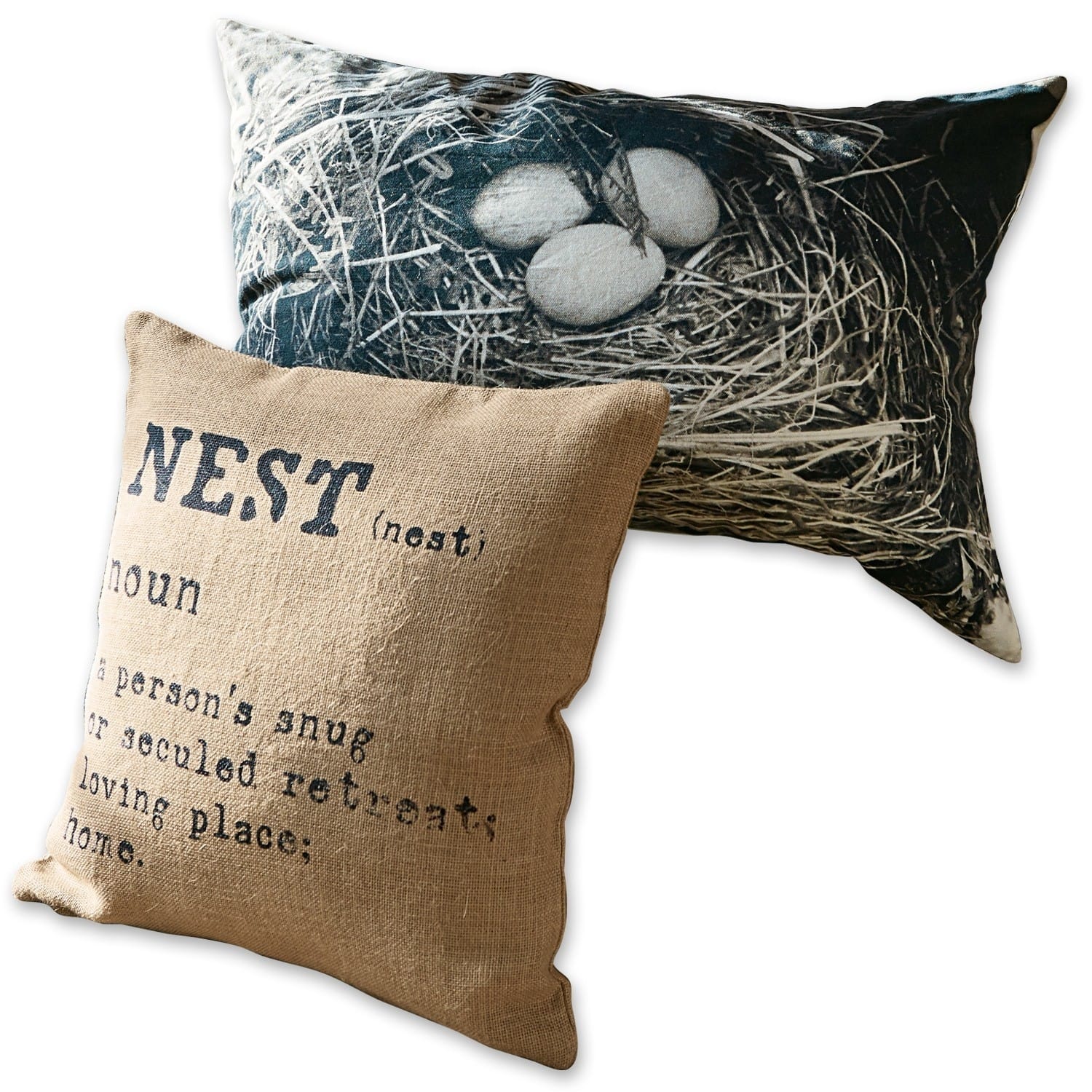Kissen 2er Set Nest