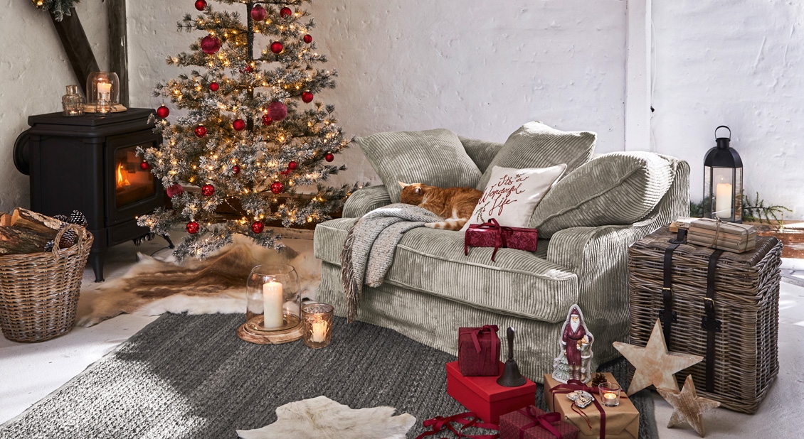 Weihnachtliche Atmosphäre mit Überraschungsgast