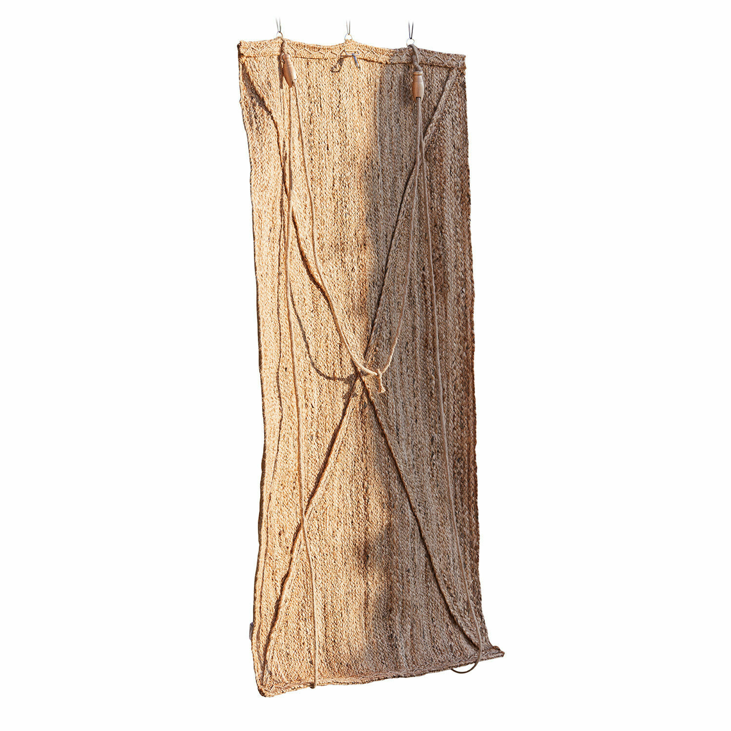 Rollo Georgia Natürlicher gewebter Jute-Teppich in Beige, nachhaltige Wohnraumdekoration aus Naturmaterial