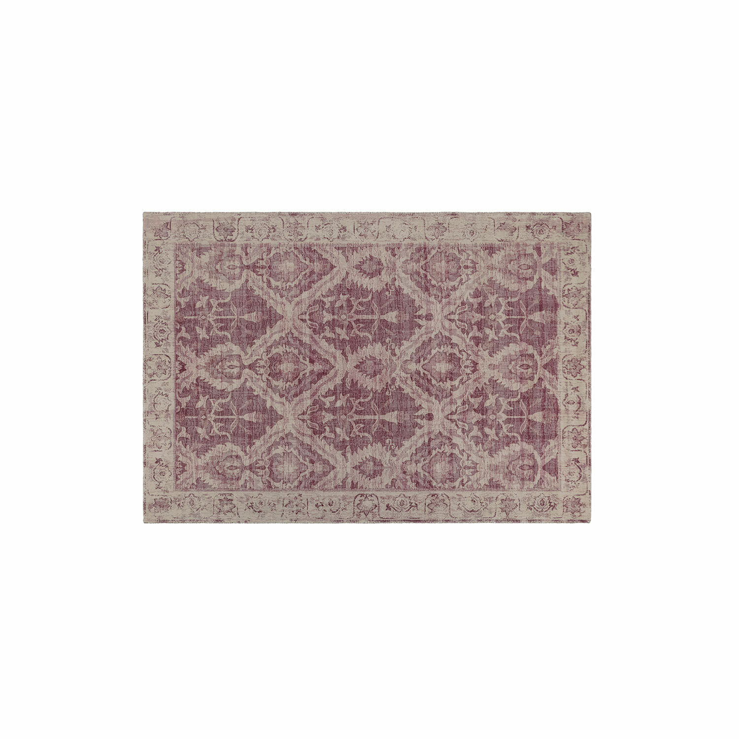 Teppich Mirellis Orientalischer Teppich in Rosa und Beige mit weichem Material, stilvolle Wohnraumdekoration