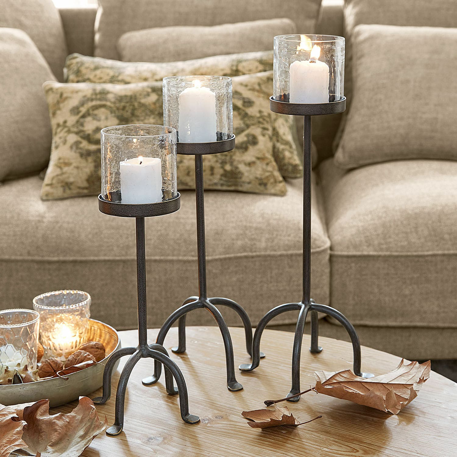 Kerzenständer 3er Set Tanbira