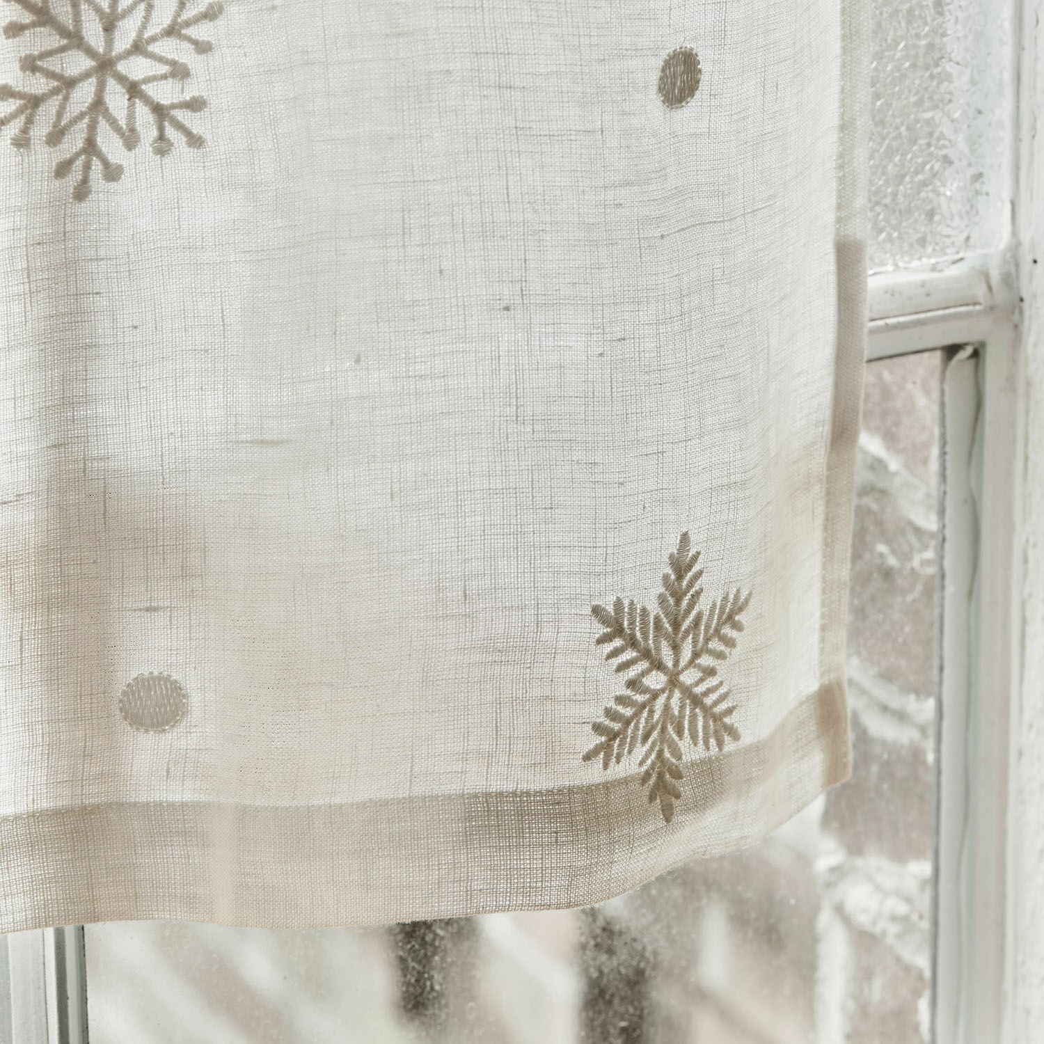 Scheibengardine Rashona