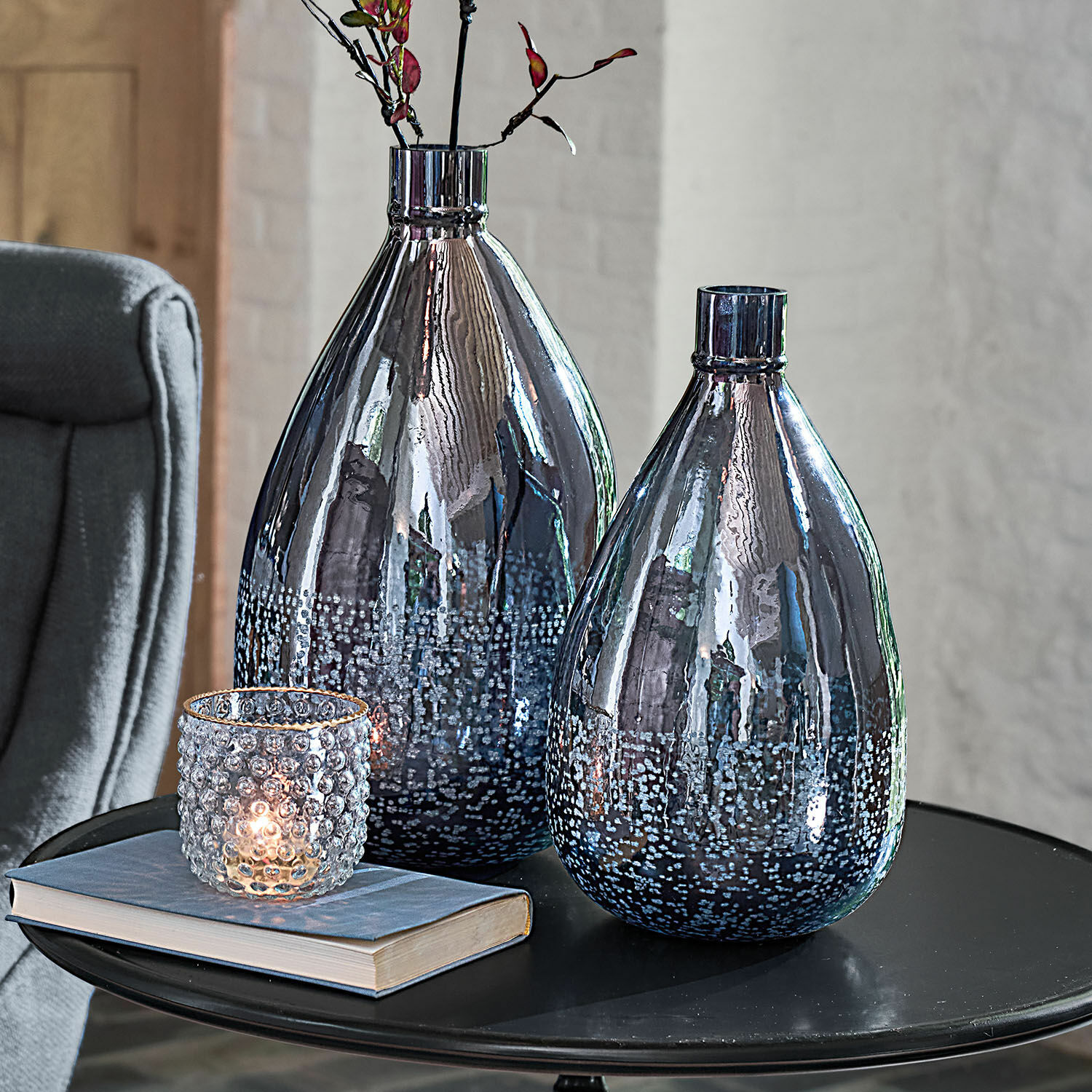 Vase 2er Set Qilevon