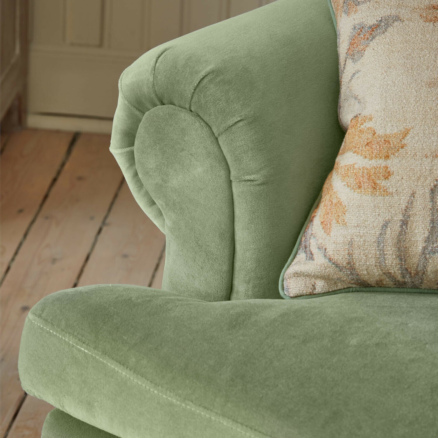 Sessel mit Hocker Éclat Émeraude