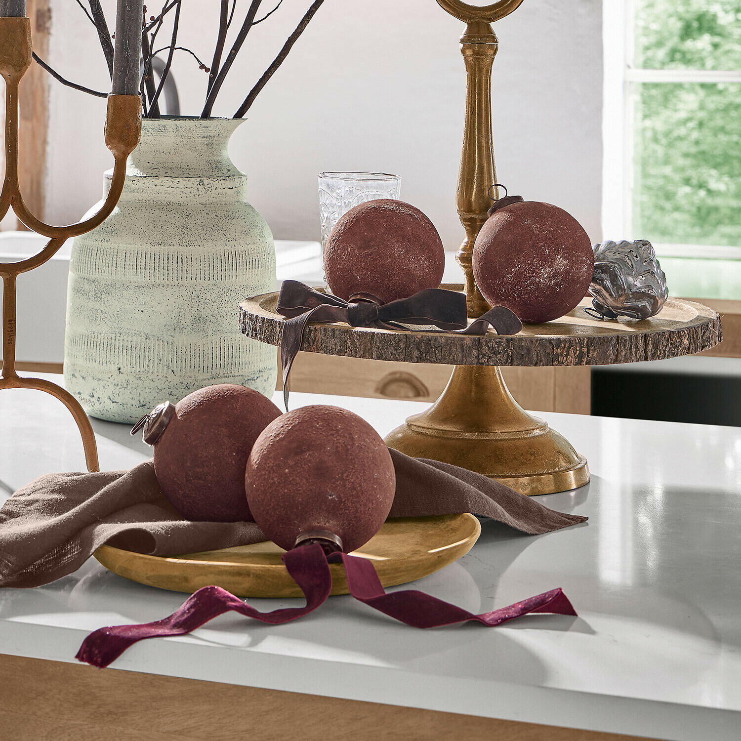 Weihnachtskugel 4er Set Pirovella