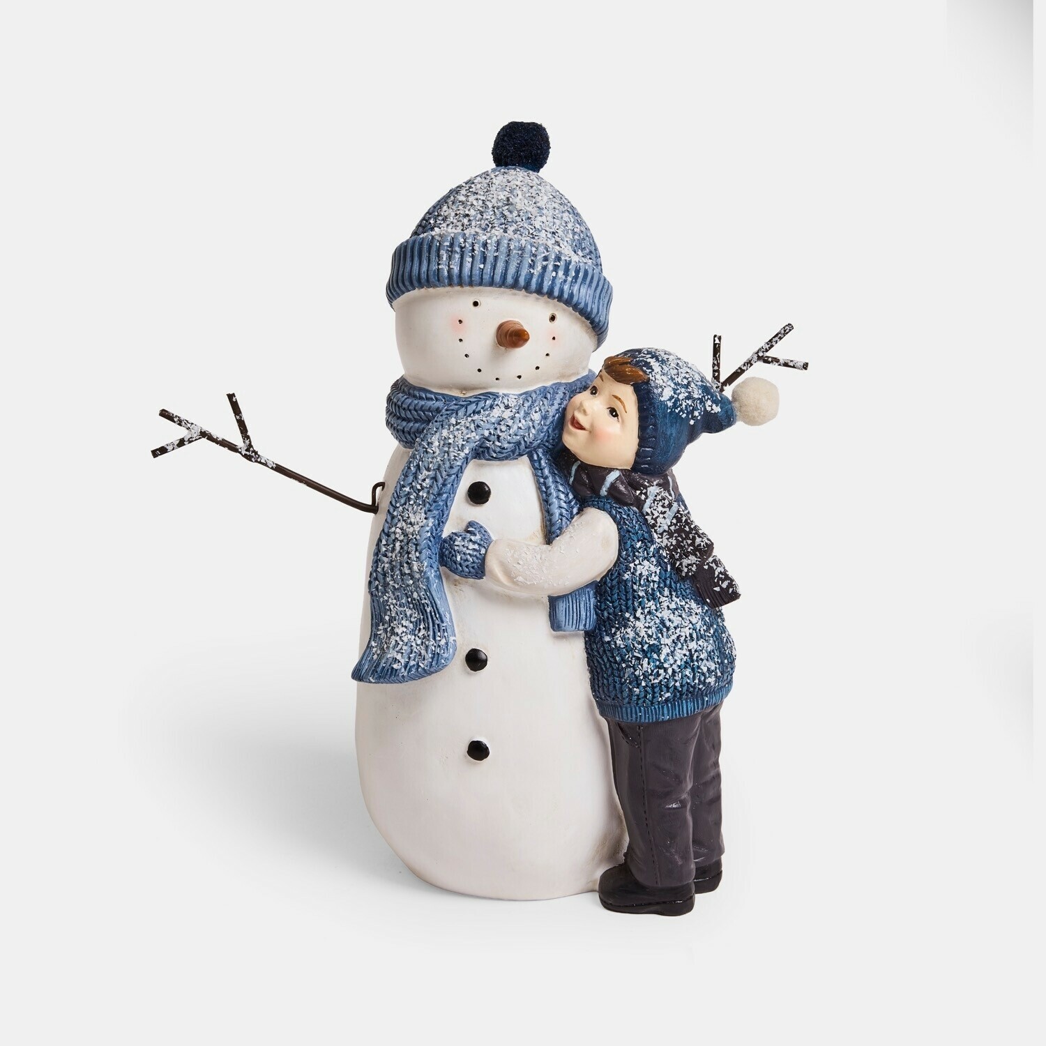 Deko-Schneemann mit Kind Tedvik Deko-Schneemann mit Kind Tedvik