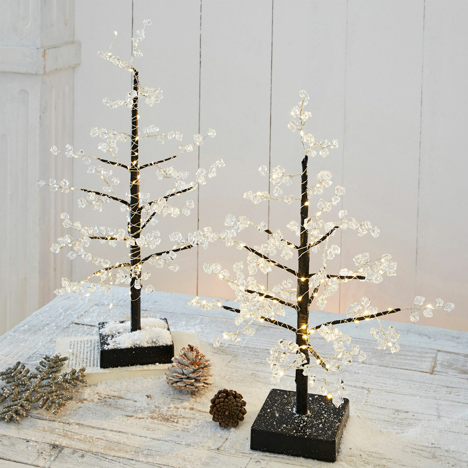 Deko-Baum 2er Set Fortine