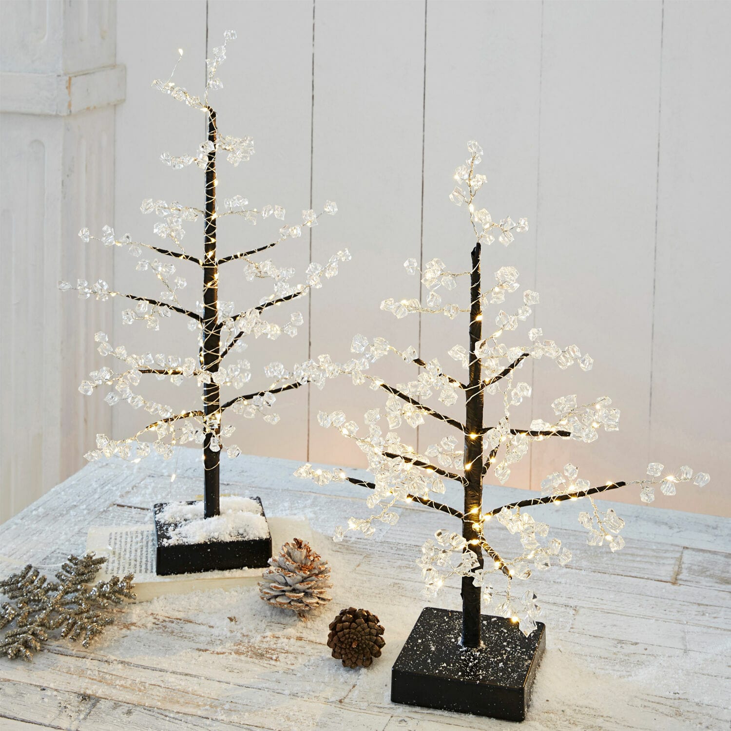 Deko-Baum 2er Set Fortine