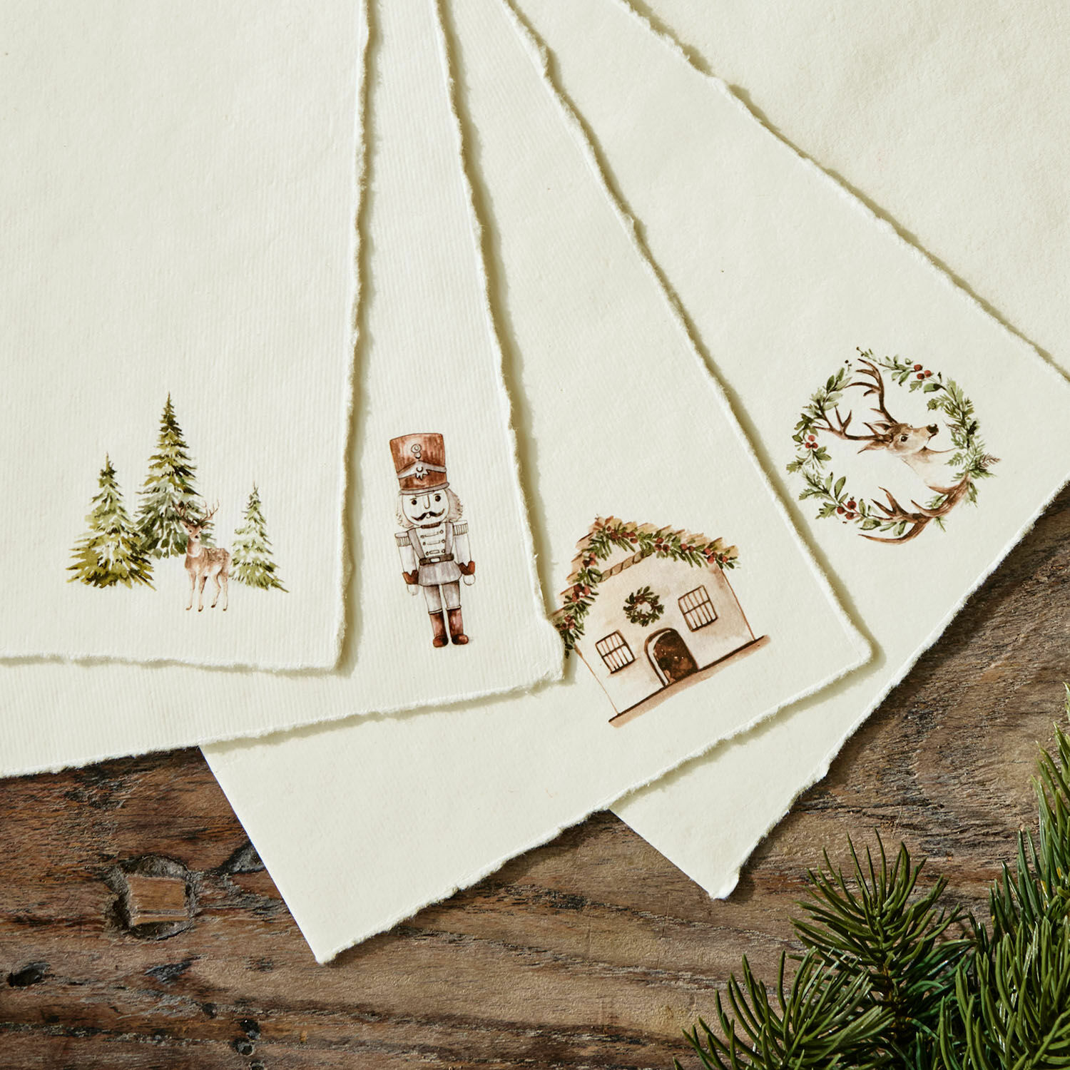 Grußkarte 4er Set Lorandis