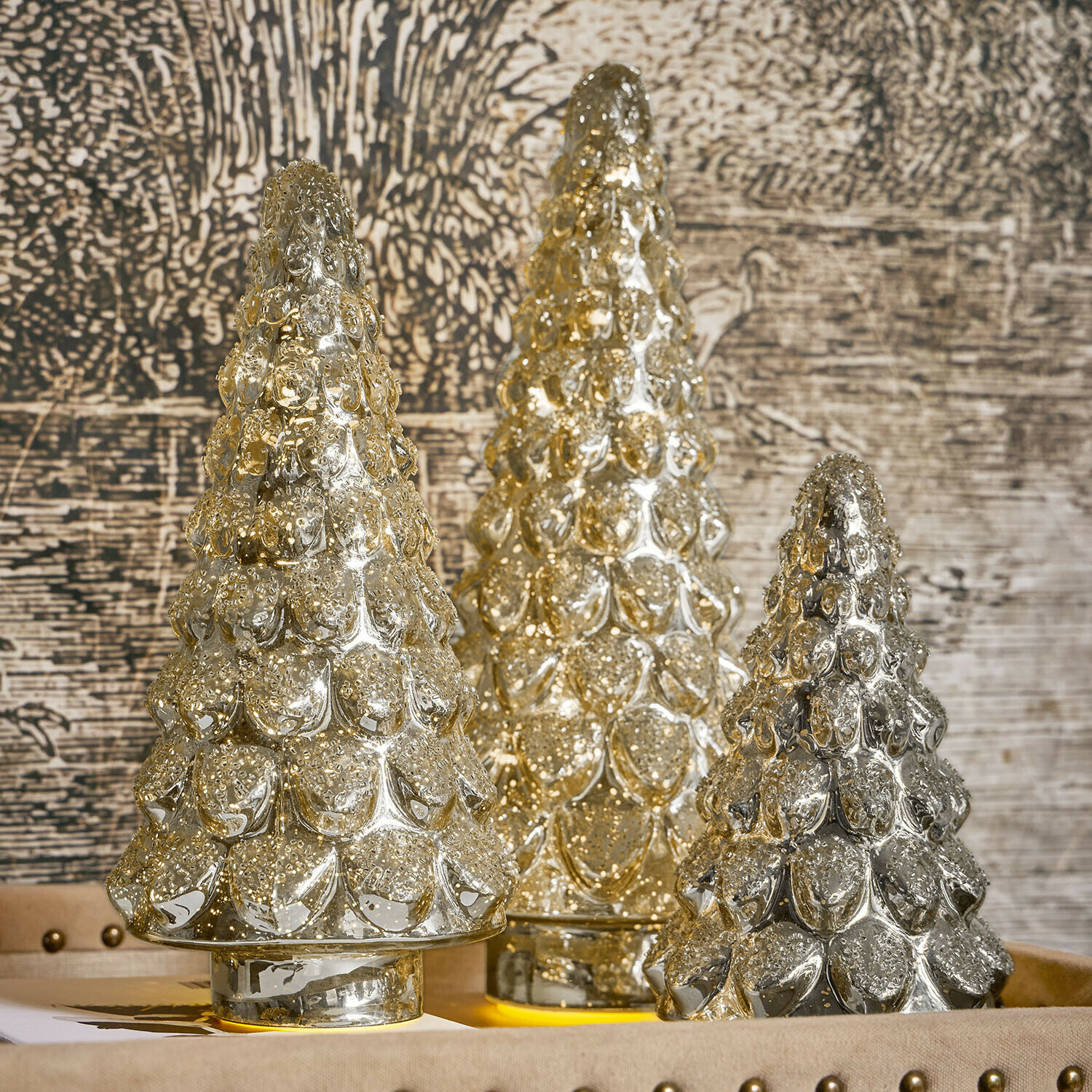 LED-Baum 3er Set Brévaline