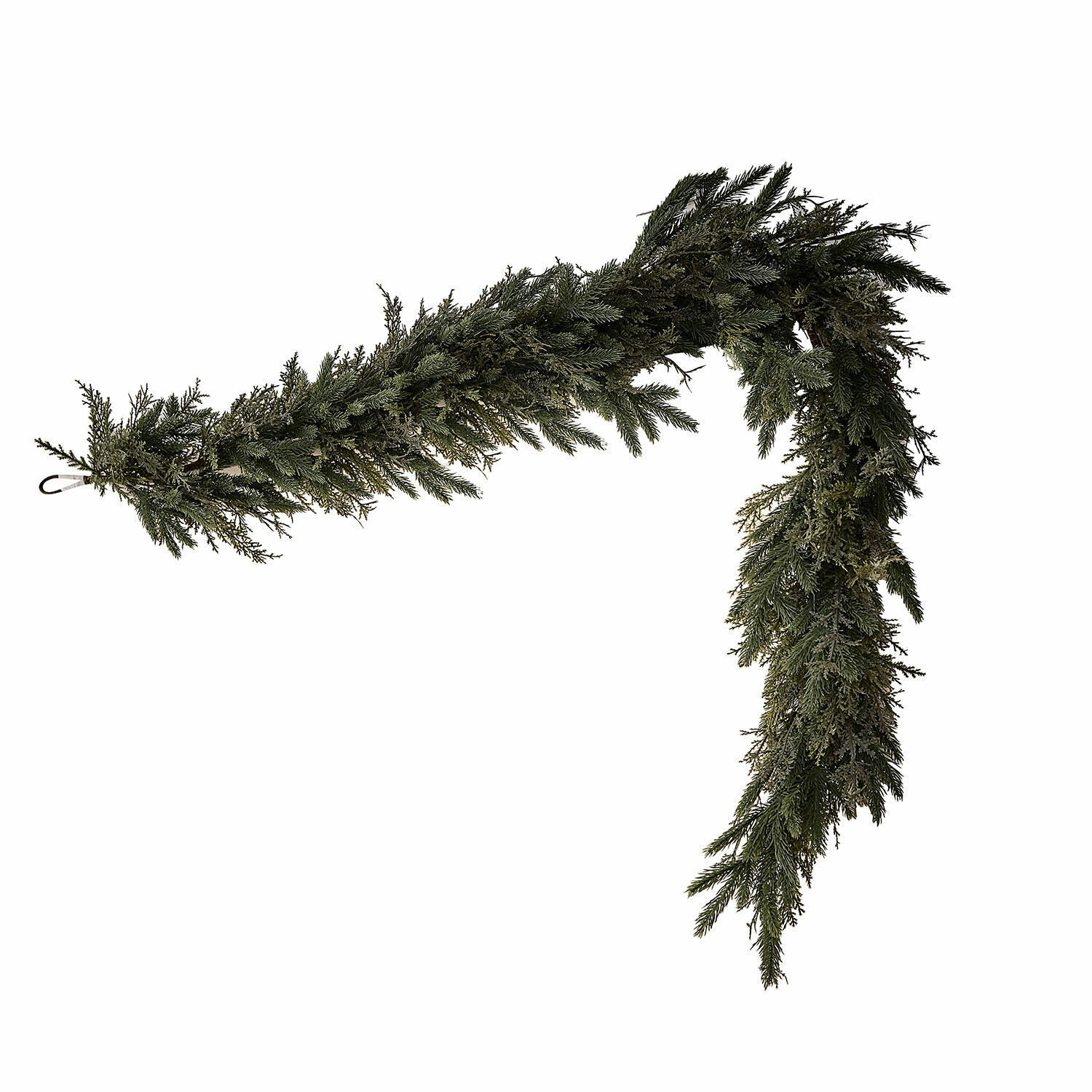 Girlande Julien Grüne Tannengirlande aus Zweigen zur festlichen Dekoration von Türen und Räumen
