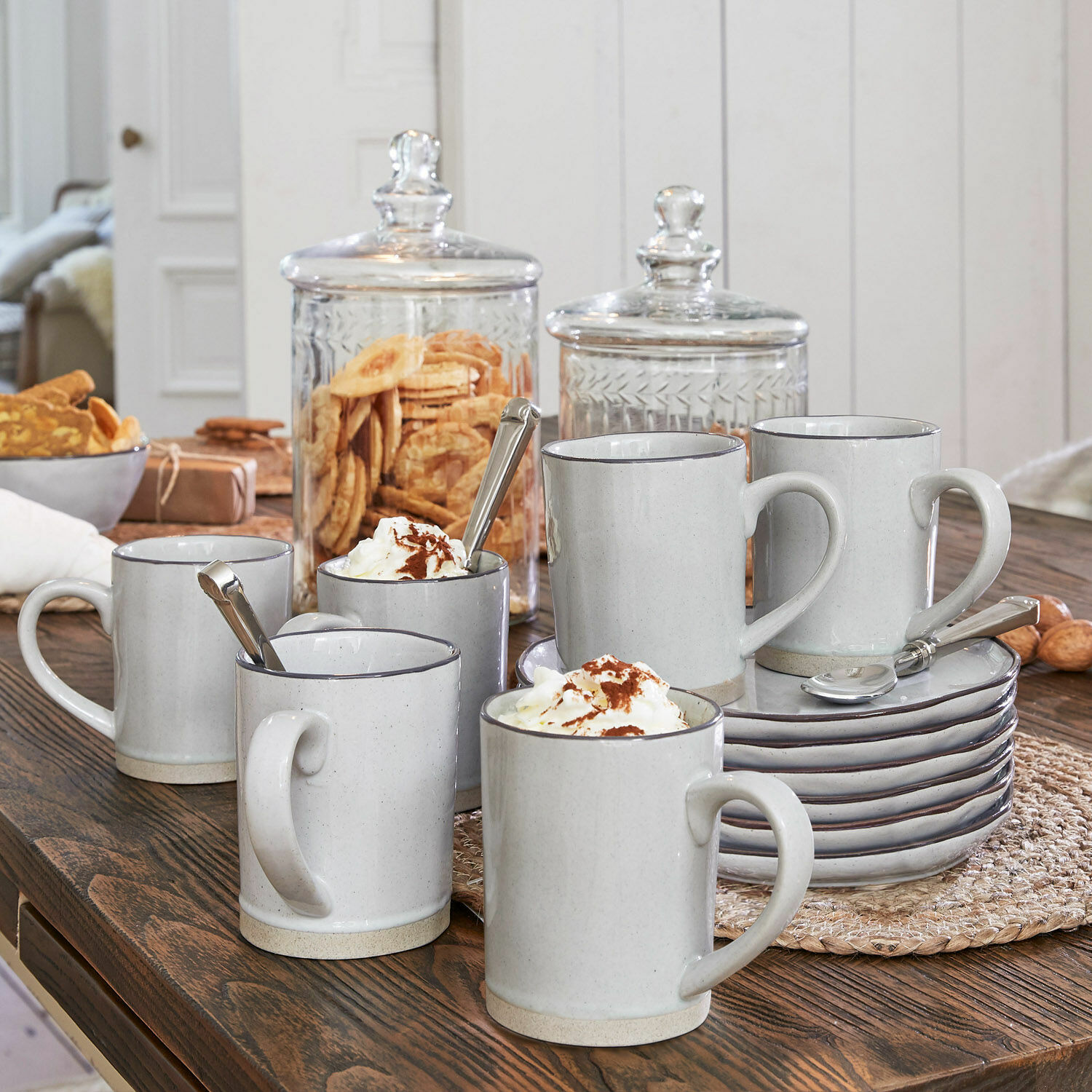Tasse 6er Set Biarré | grau