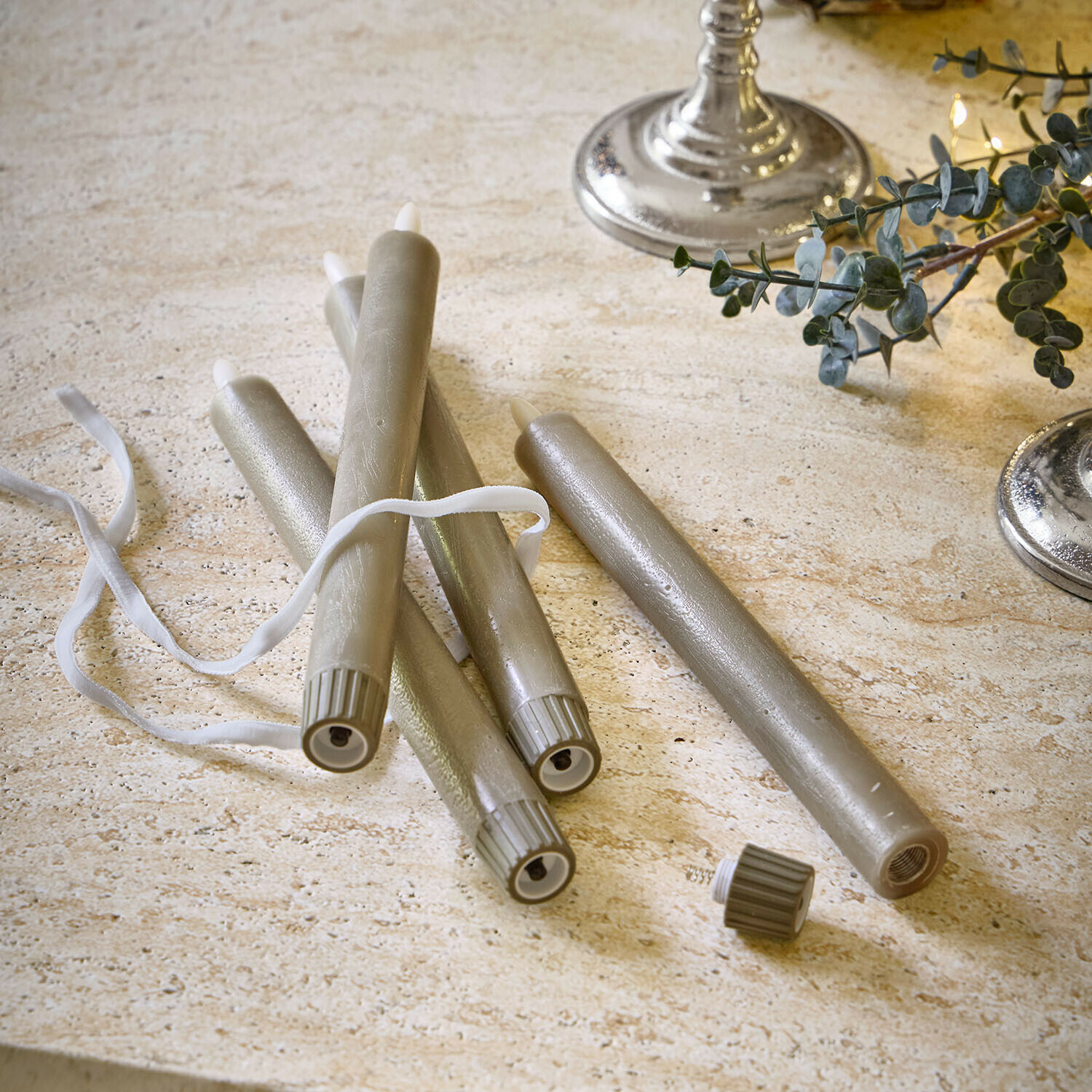 LED-Stabkerze 4er Set Eldsora LED-Stabkerze 4er Set Eldsora