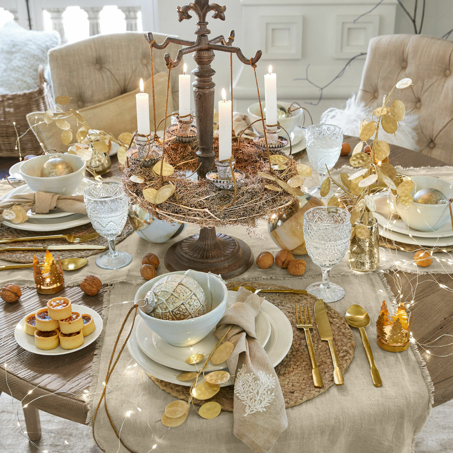 Teelichthalter 4er Set Ismerie