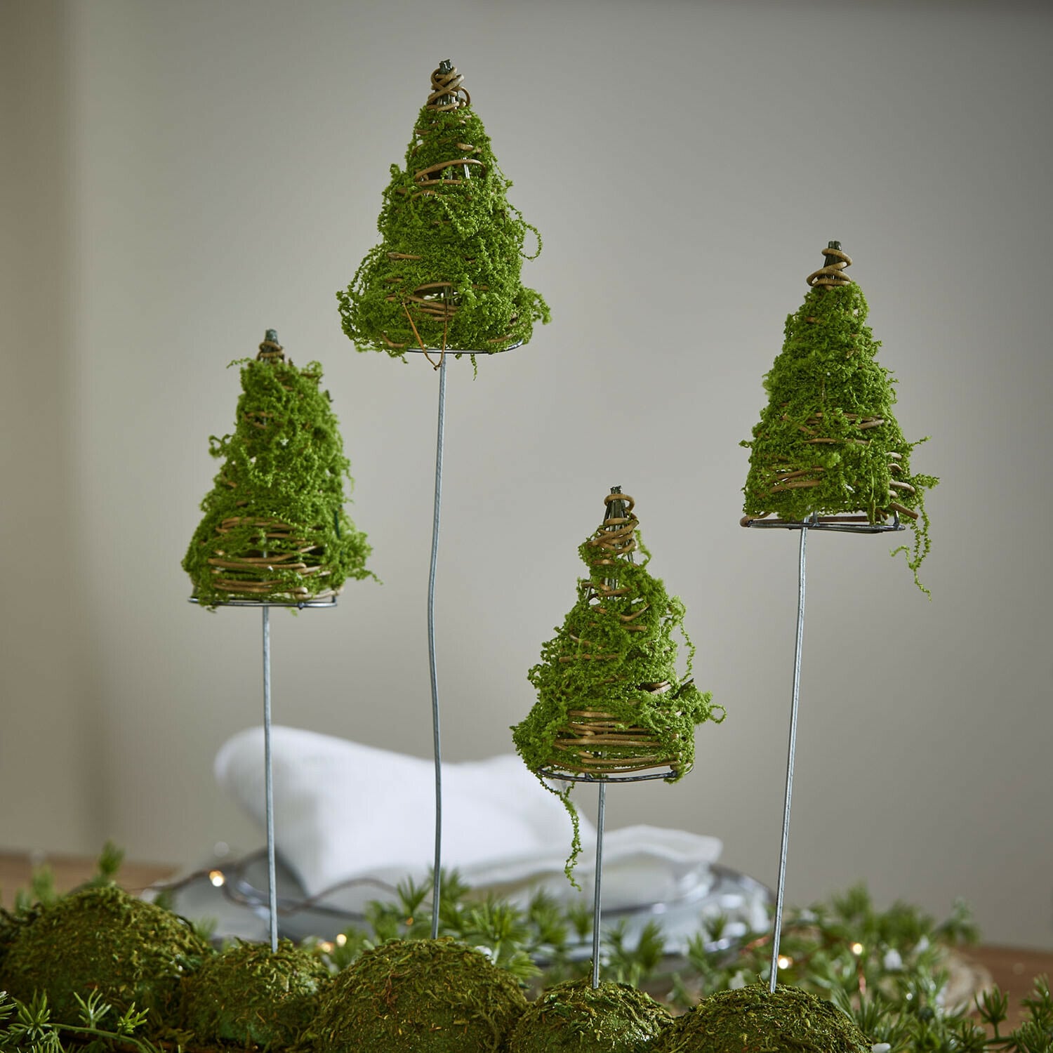 Deko-Baum 4er Set Cassiola