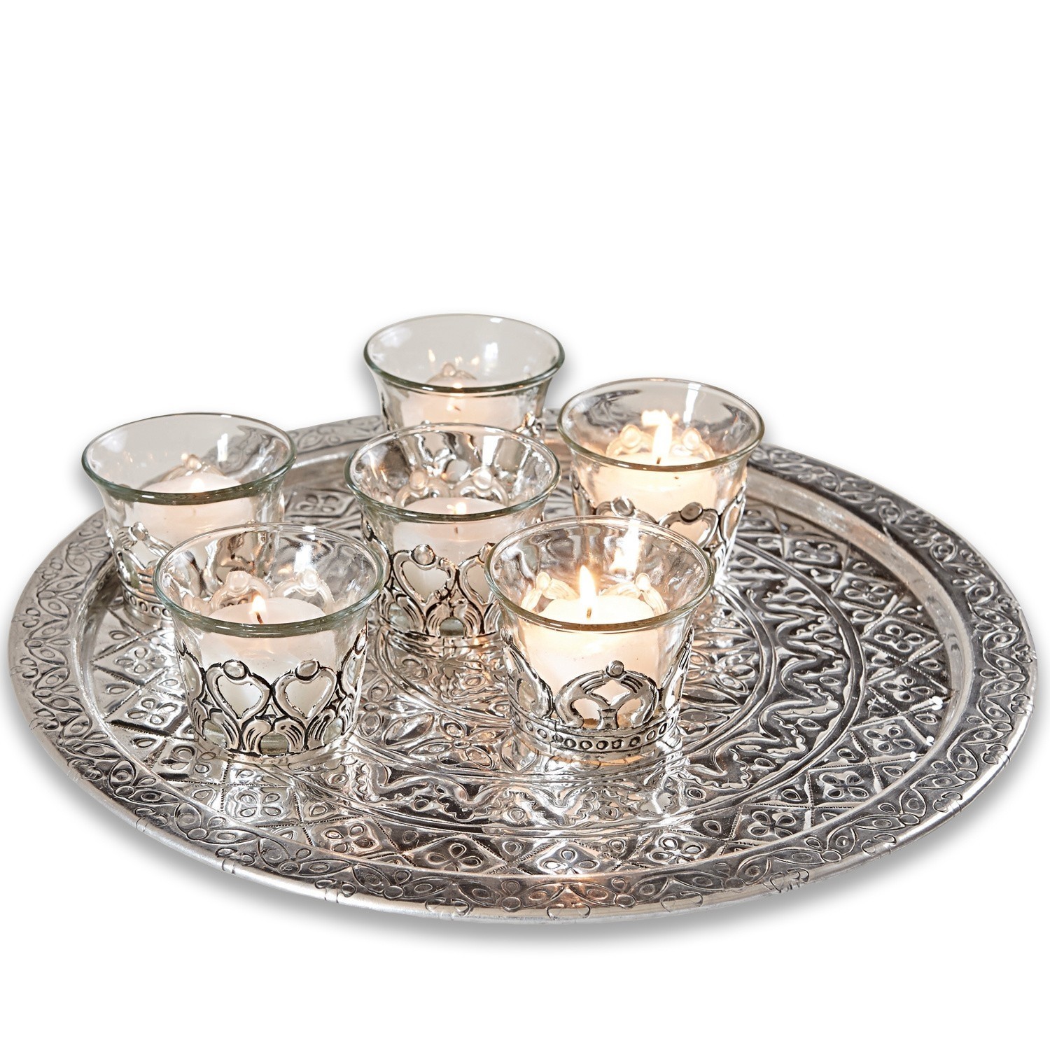 Windlicht 6er Set Felicity