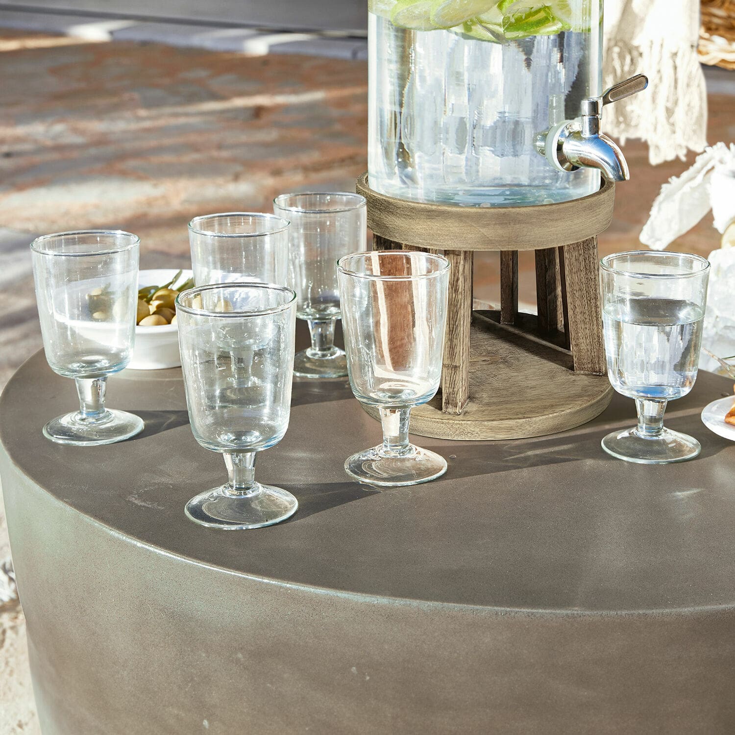 Glas 6er Set Gabela