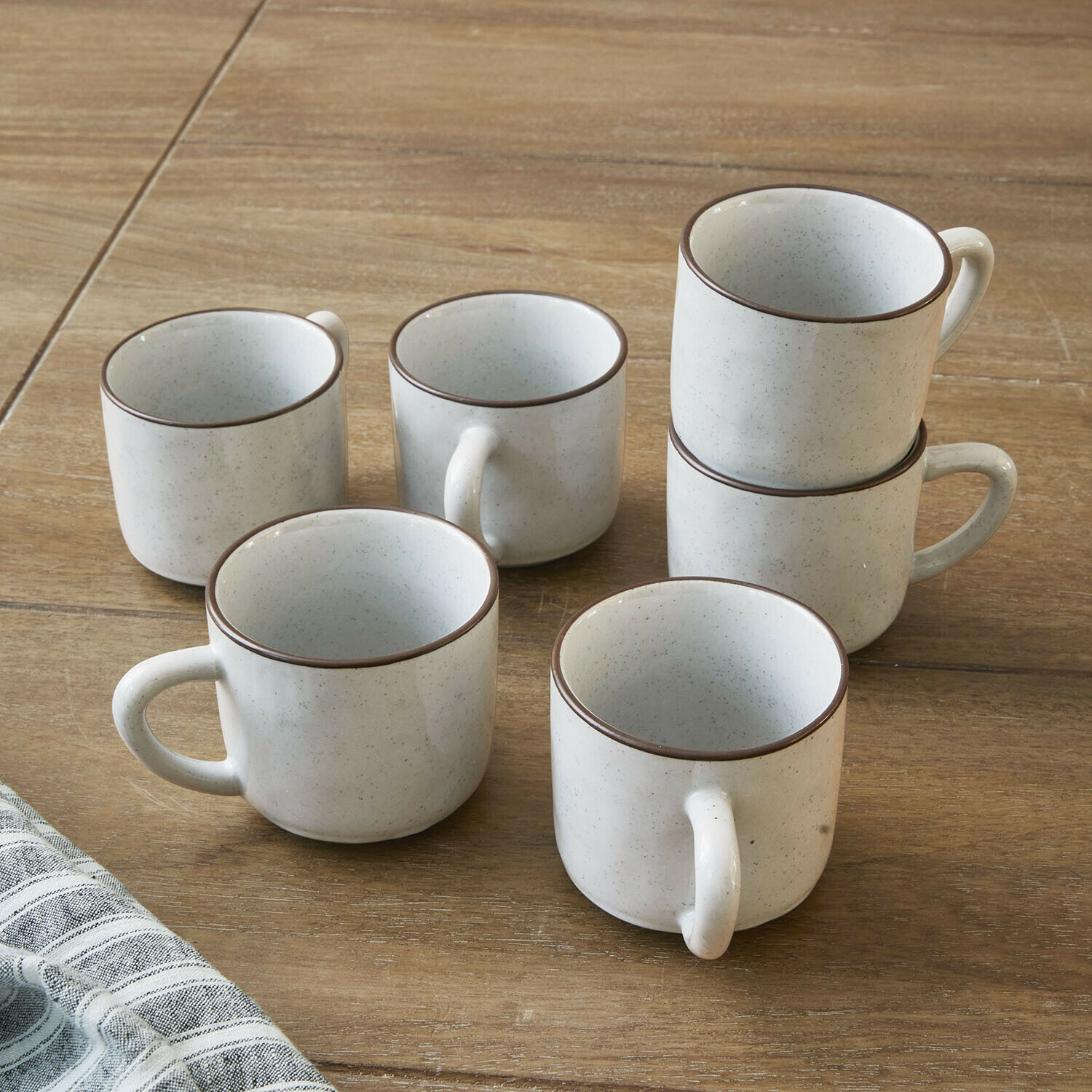 Tasse mit Untertasse 6er Set Biarré