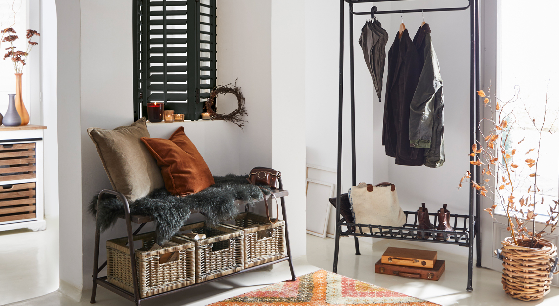 Blickfang Garderobe