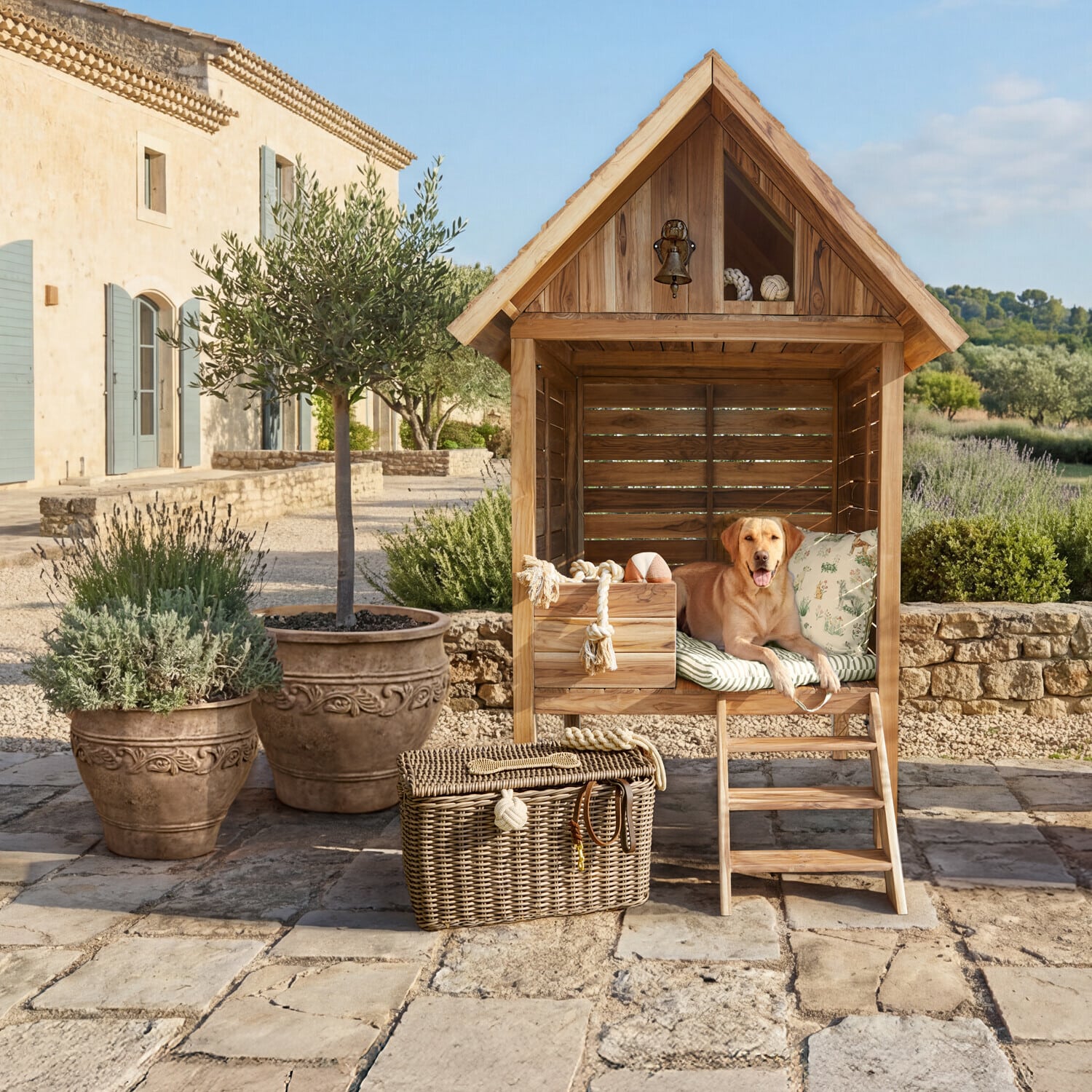 In- & Outdoor-Truhe Neravella