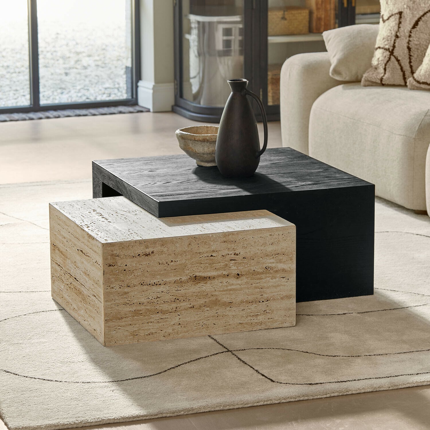 Couchtisch 2er Set Caleneuve
