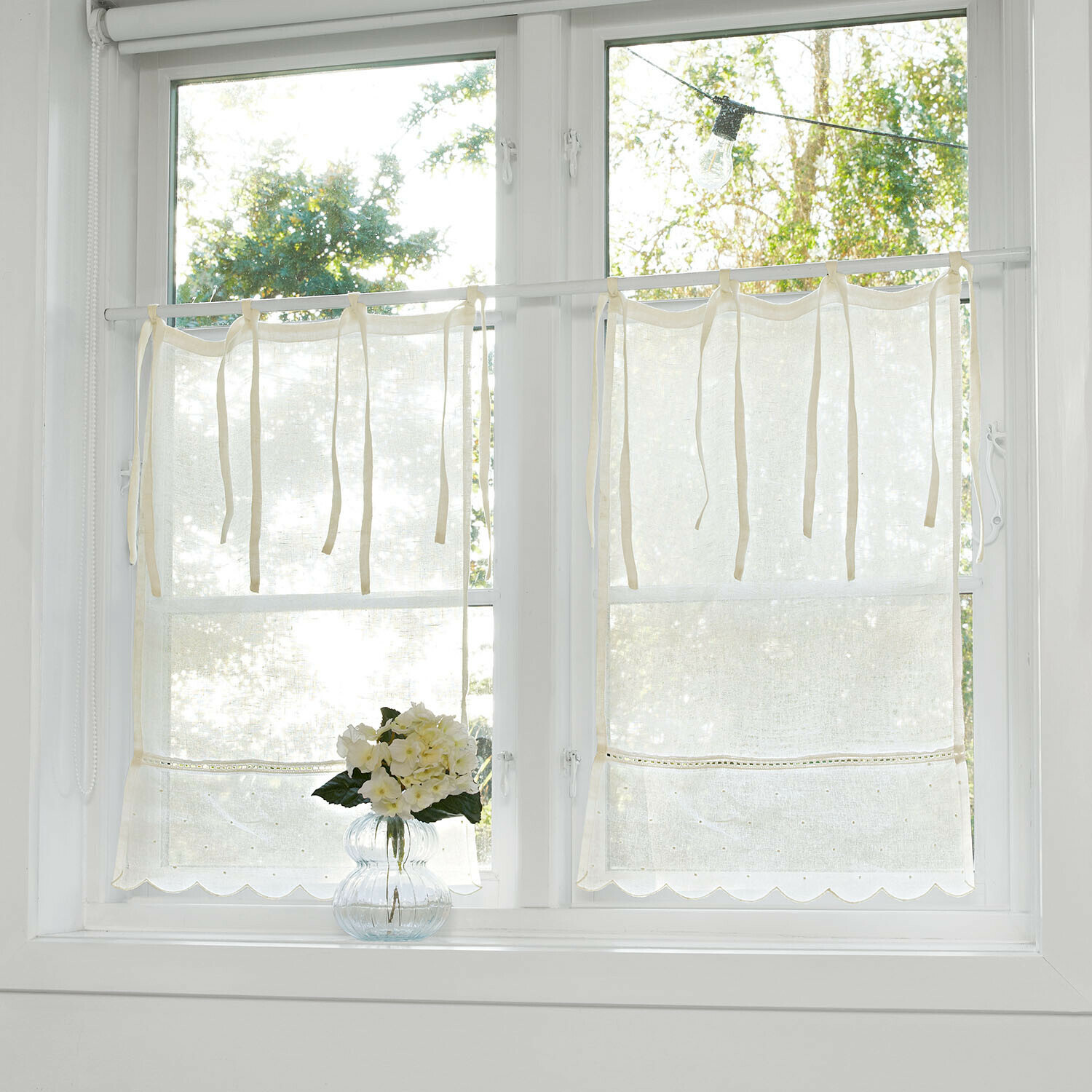 Scheibengardine Nivelles