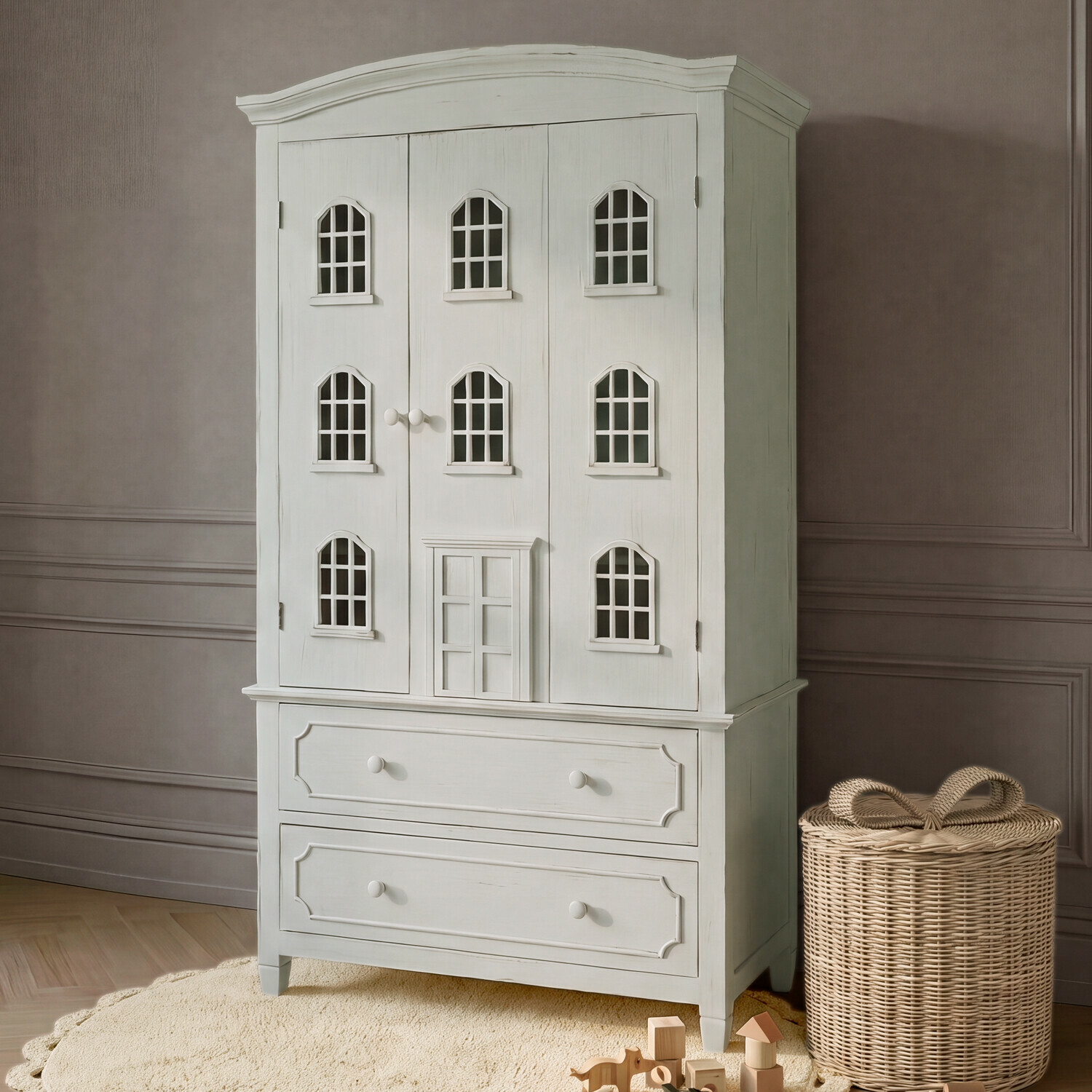 Kinderkleiderschrank Fablena