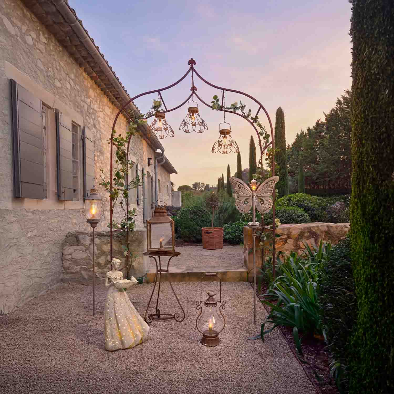 Romantischer Lichterglanz 