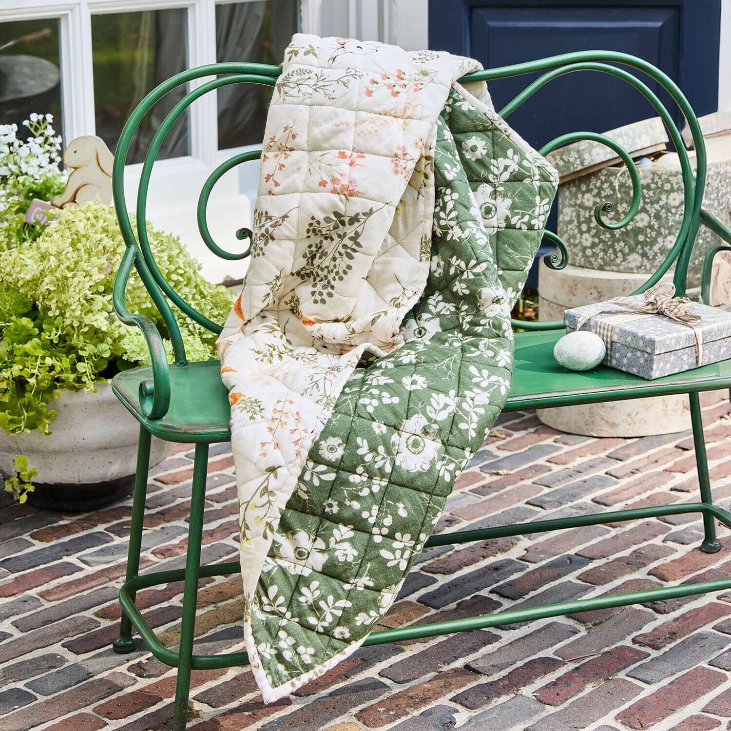 Plaid und Kissen Puddlebrook