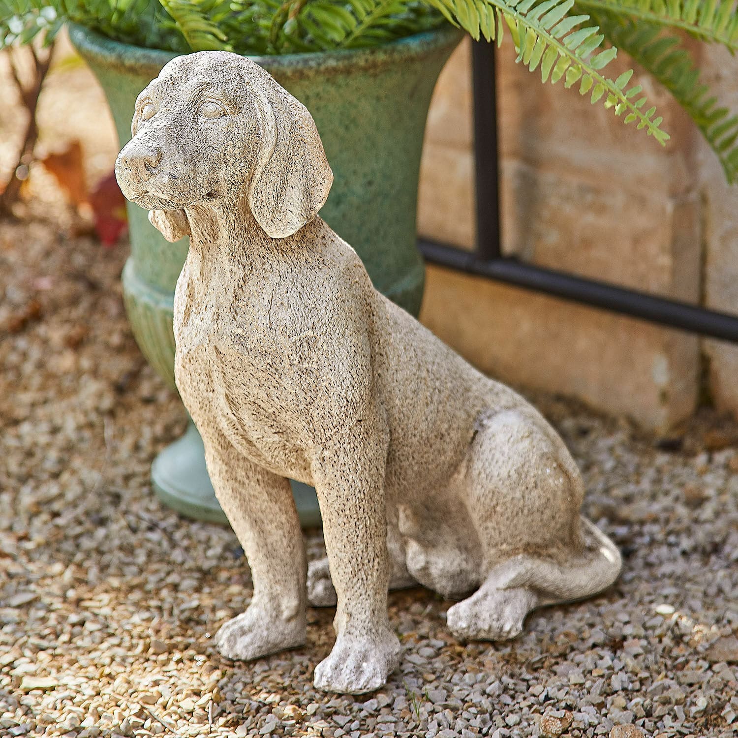 Deko-Hund Albinor