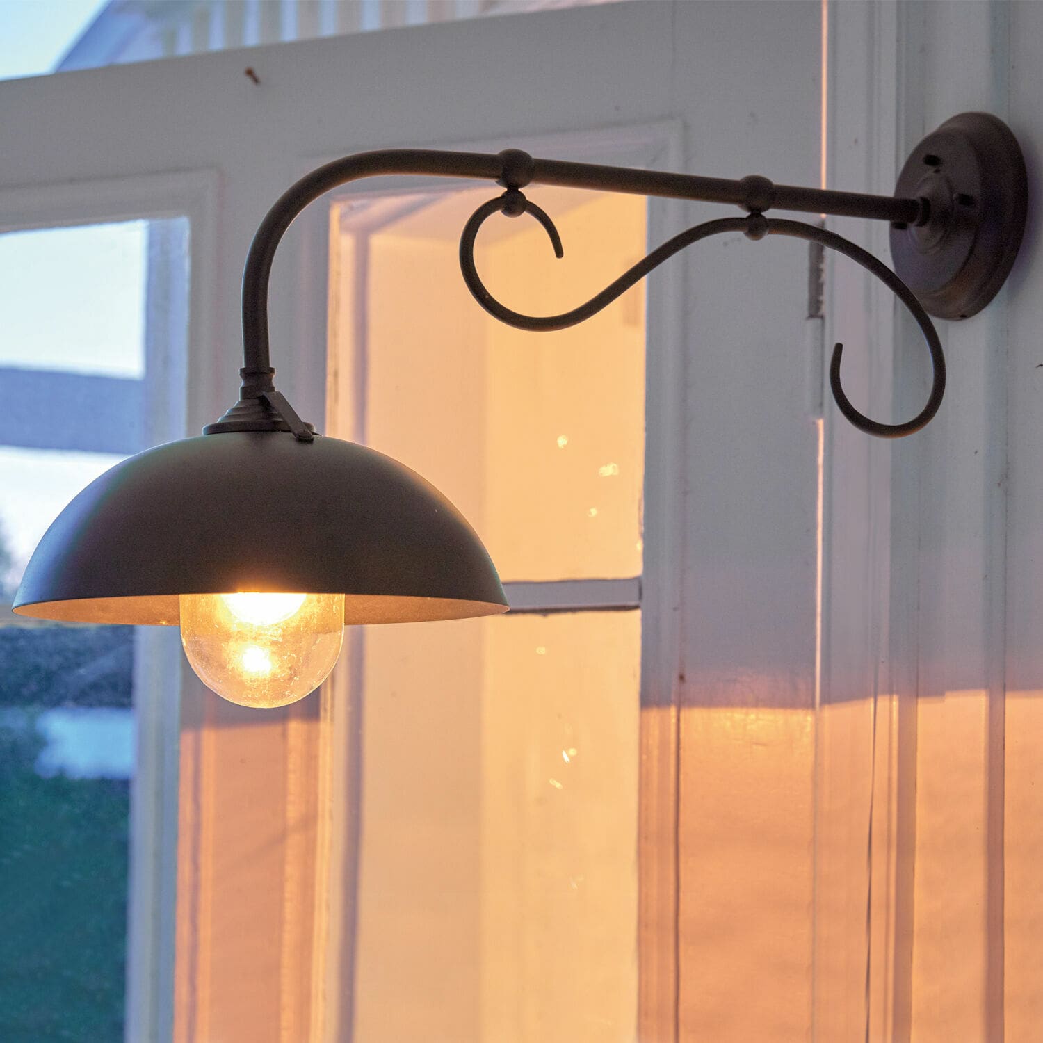 Außenwandlampe Lupia