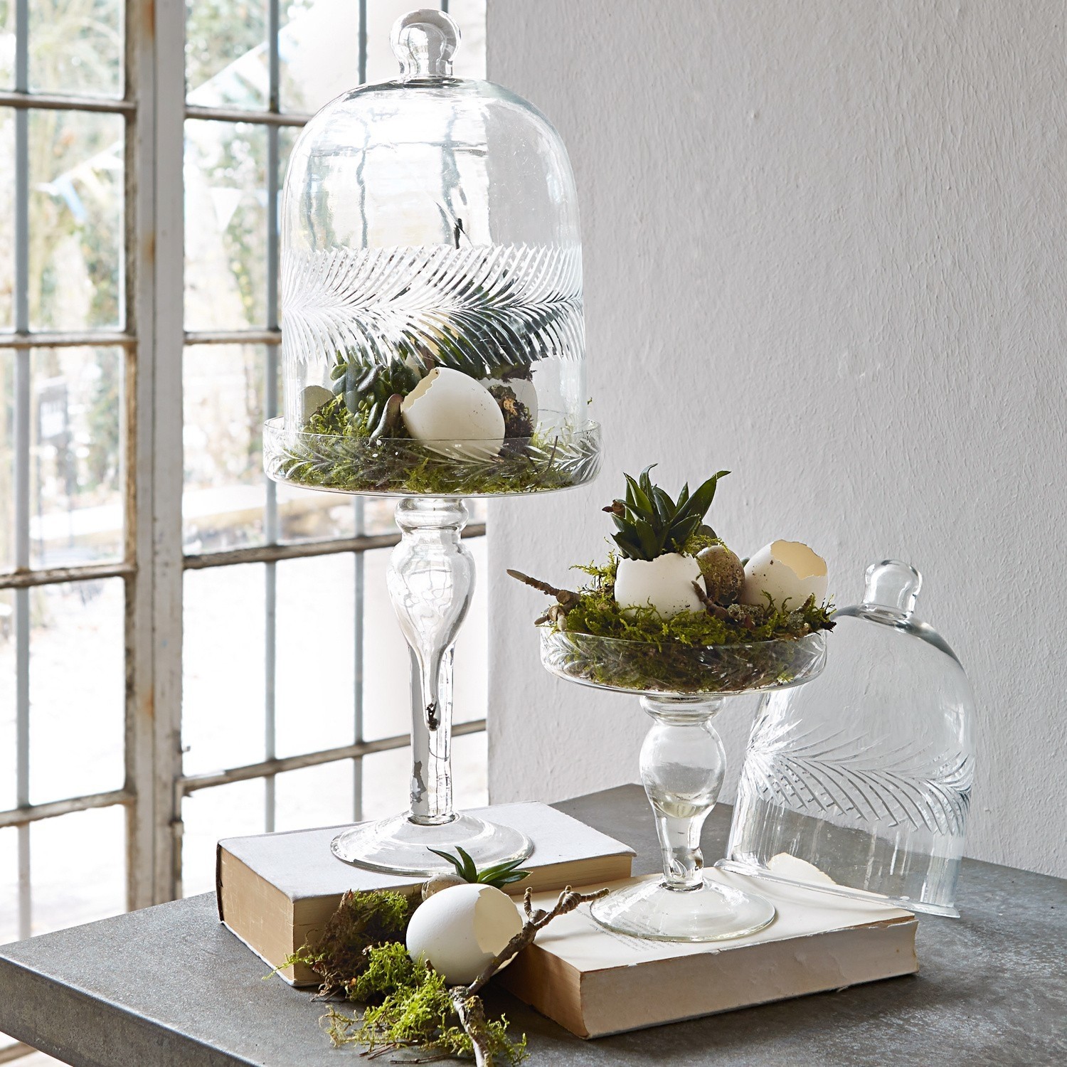 Glasglocke Margueritte