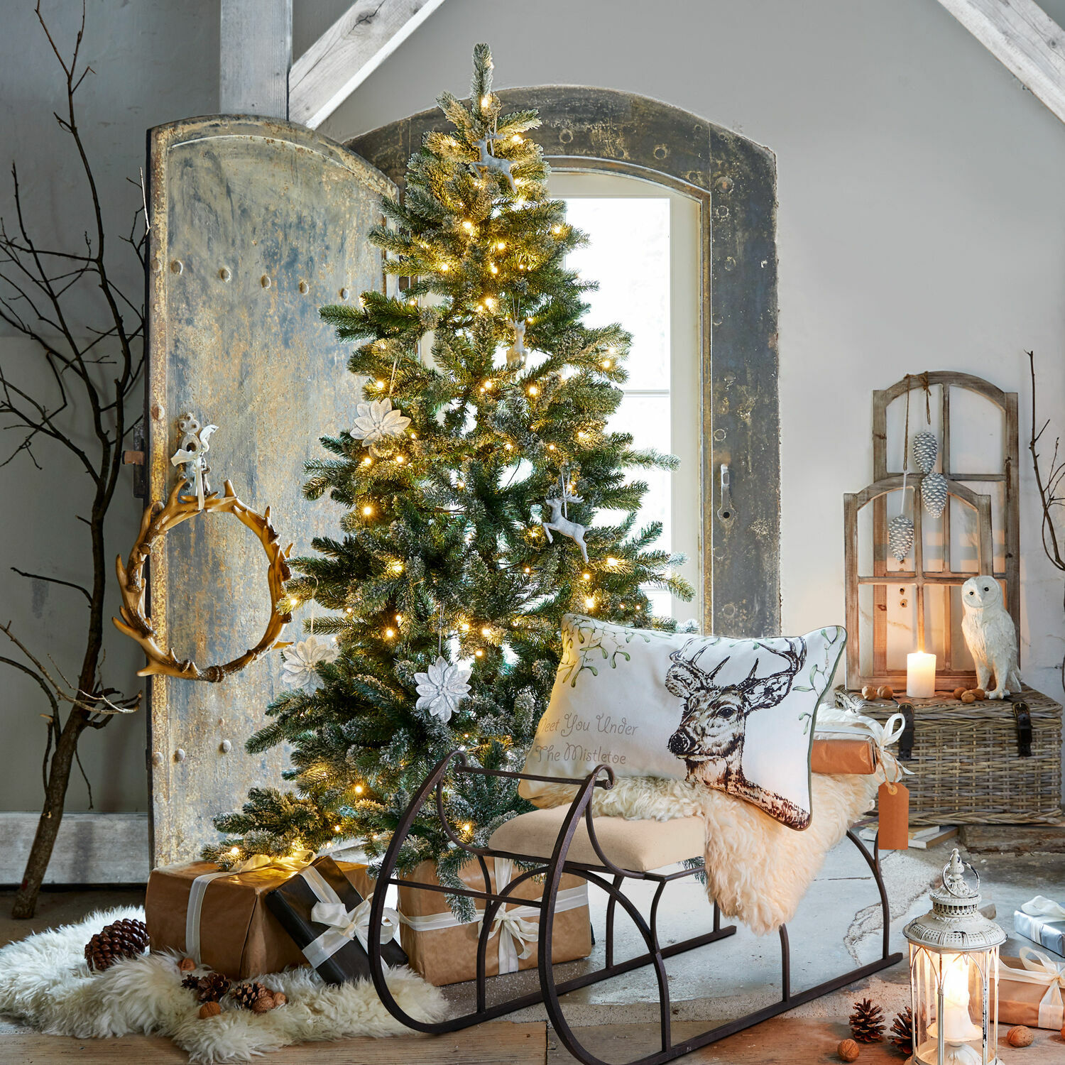 Weihnachtsbaum Mannier