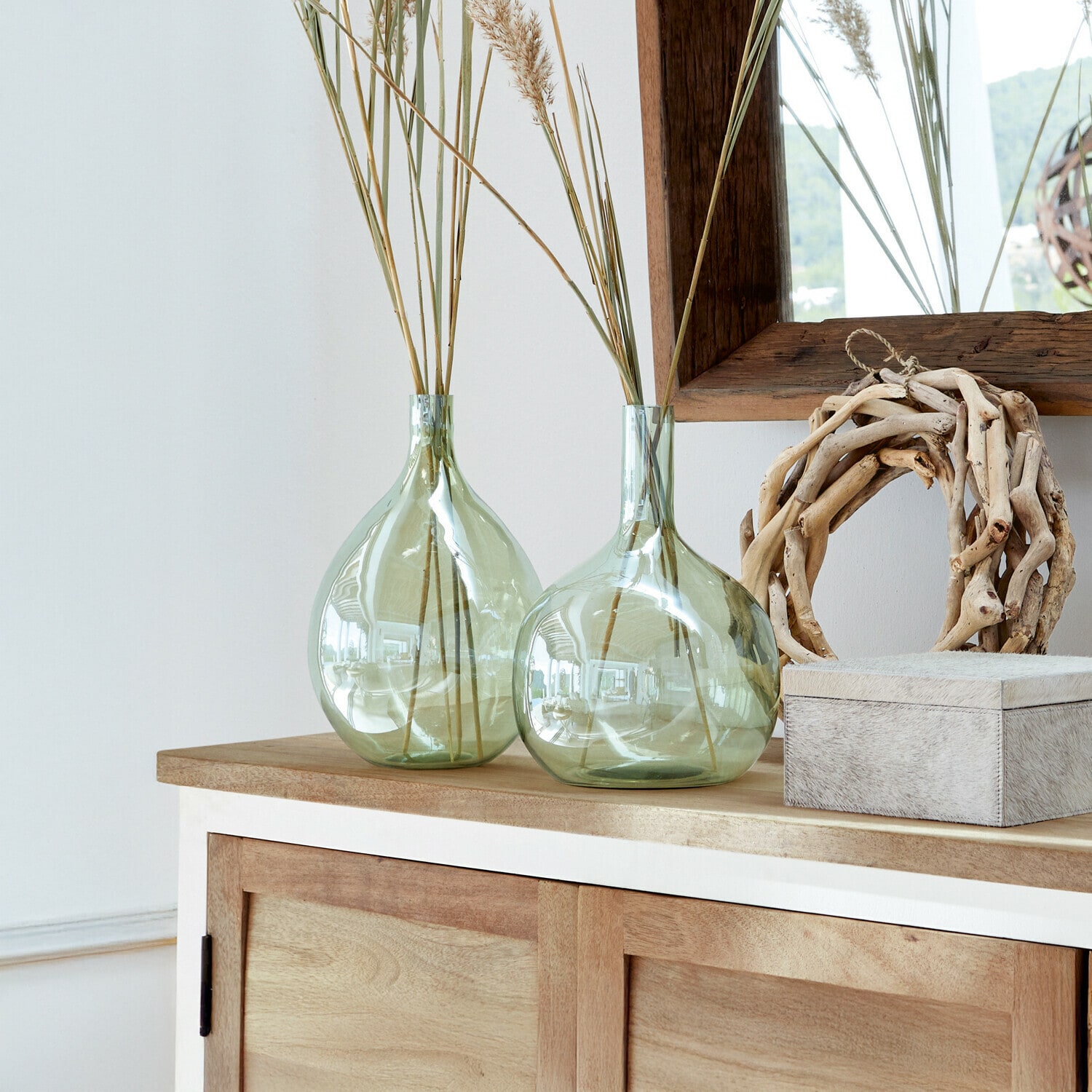 Vase 2er Set Erlunda