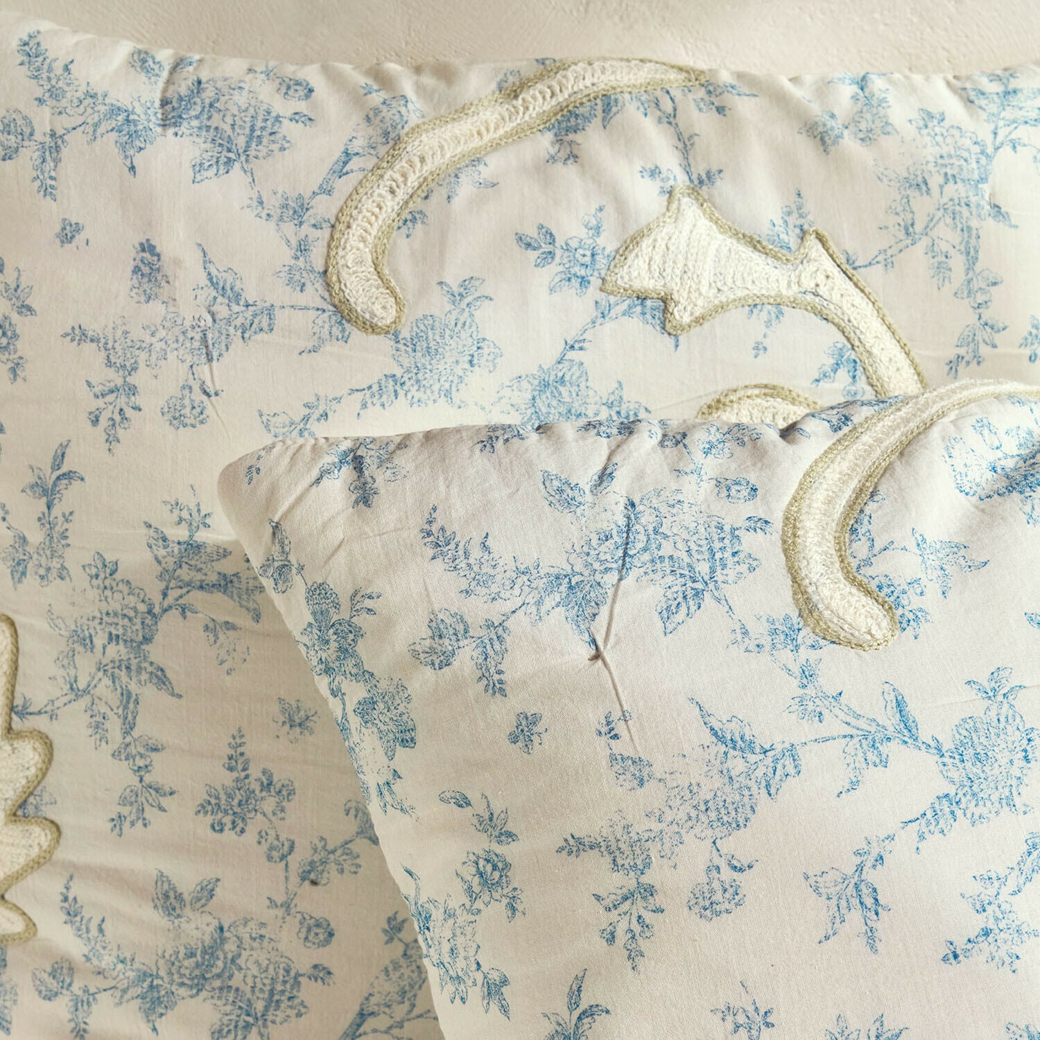 Kissenhülle 2er Set Rocaille Étoilée